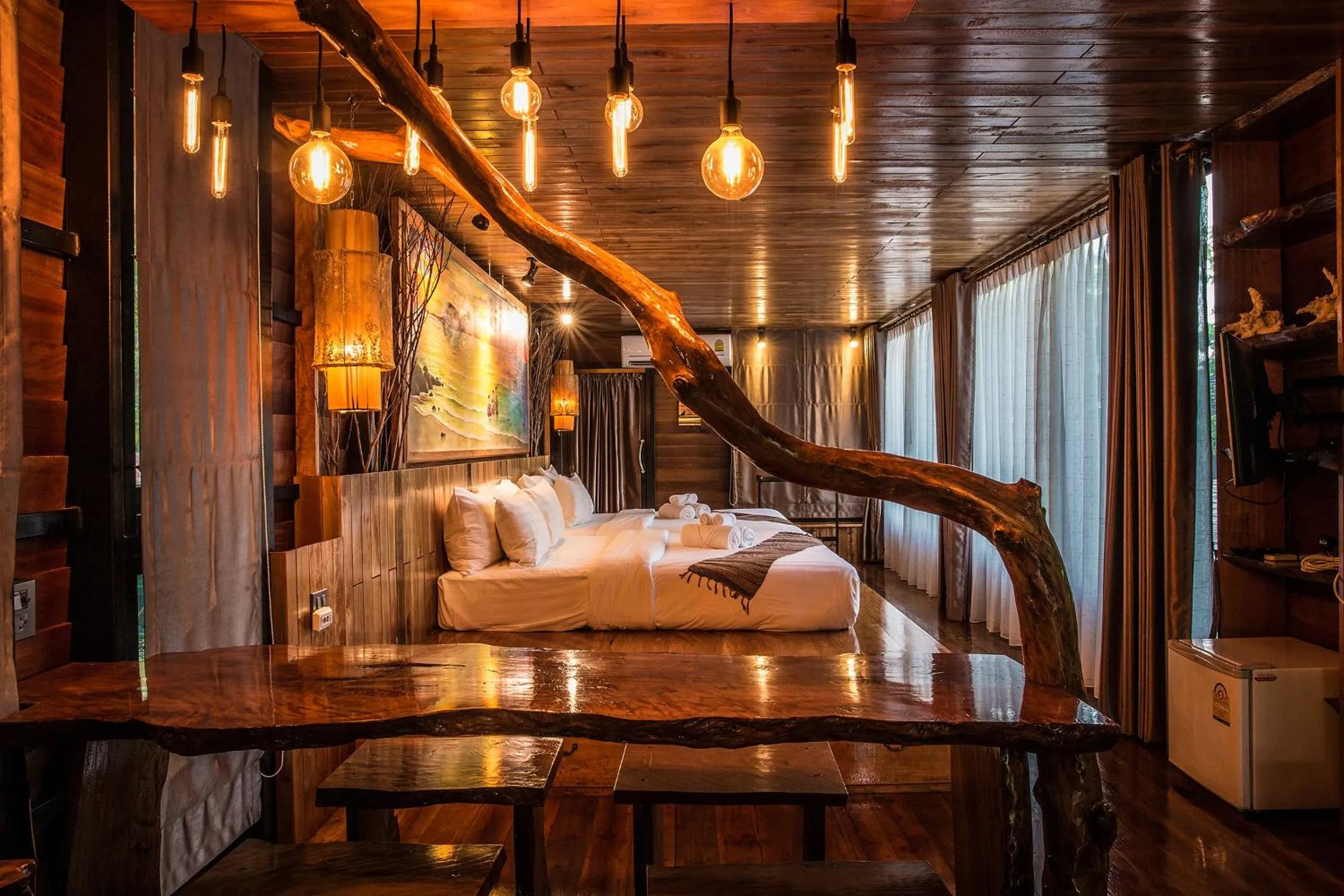 Bedroom, Bed in Andalay Beach Resort Koh Libong