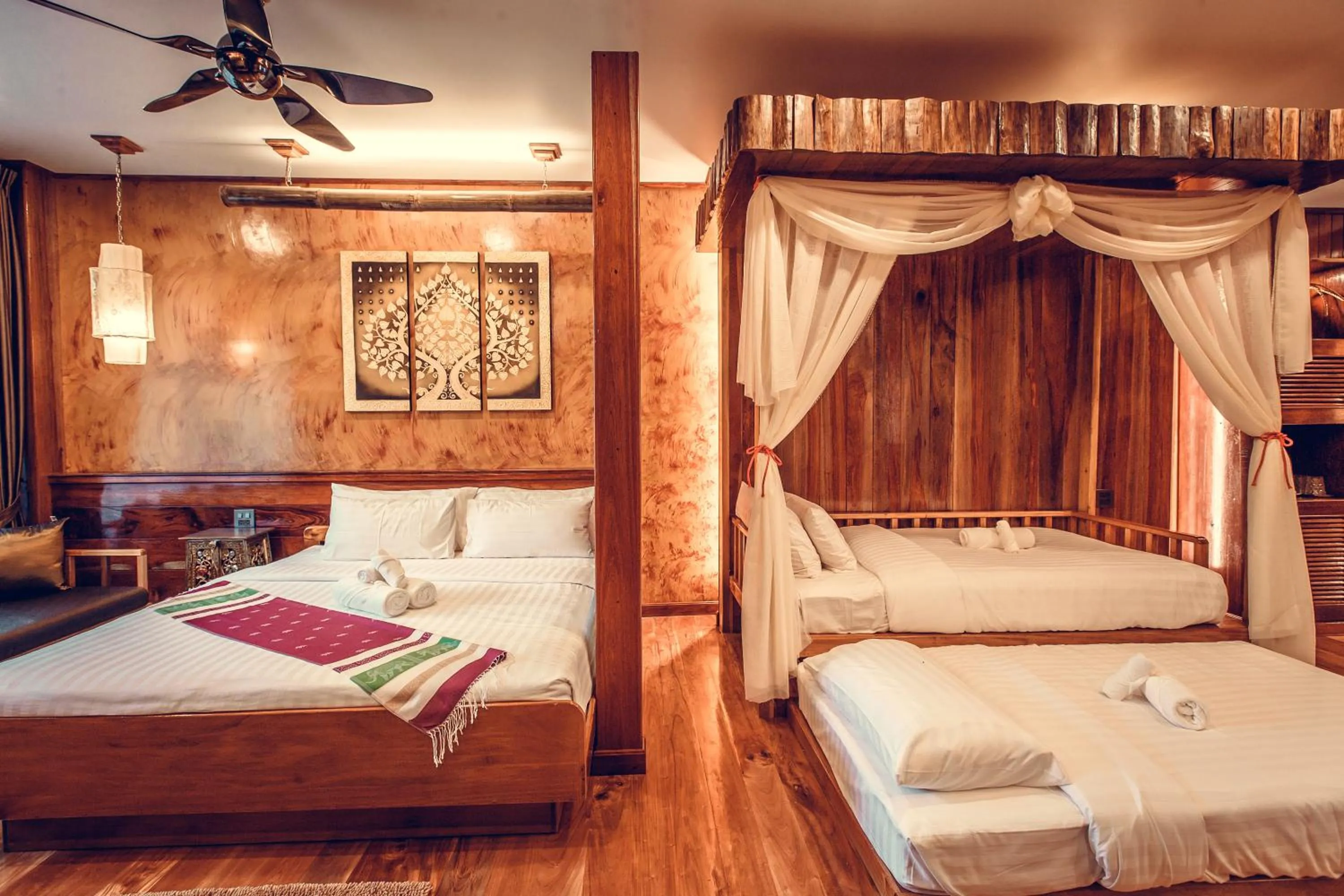 Bedroom, Bed in Andalay Beach Resort Koh Libong