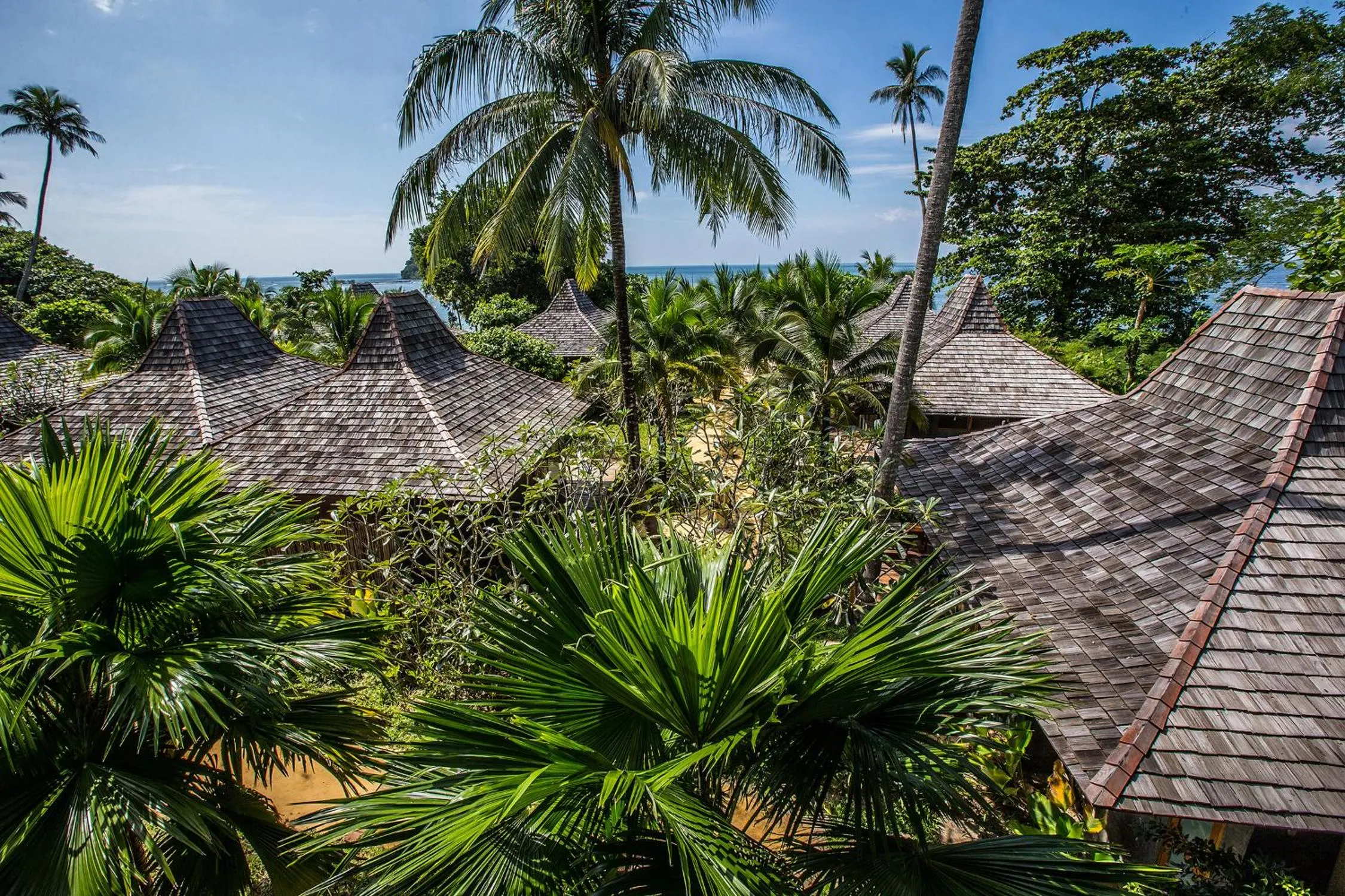 Garden view in Andalay Beach Resort Koh Libong