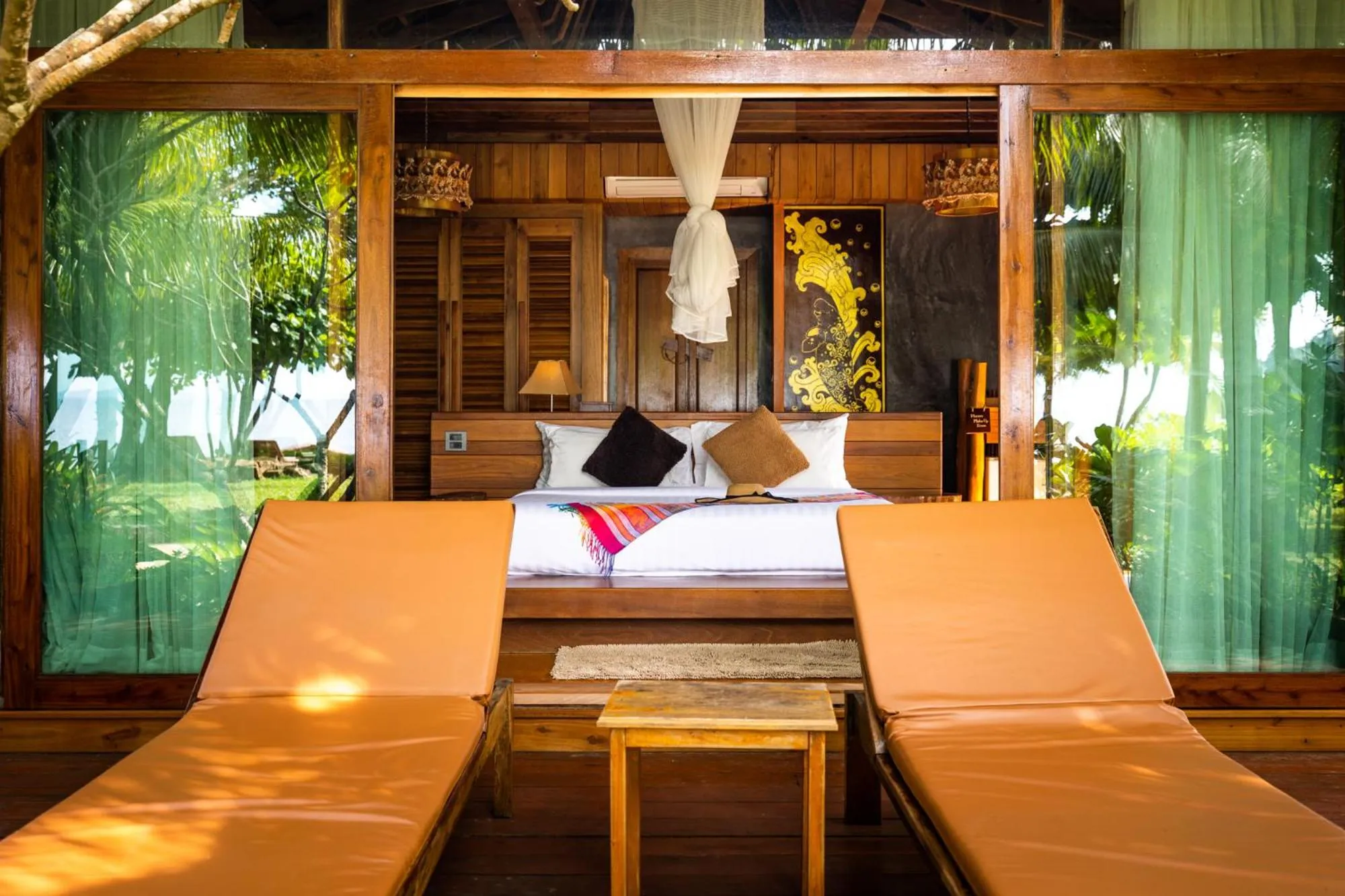 Balcony/Terrace in Andalay Beach Resort Koh Libong