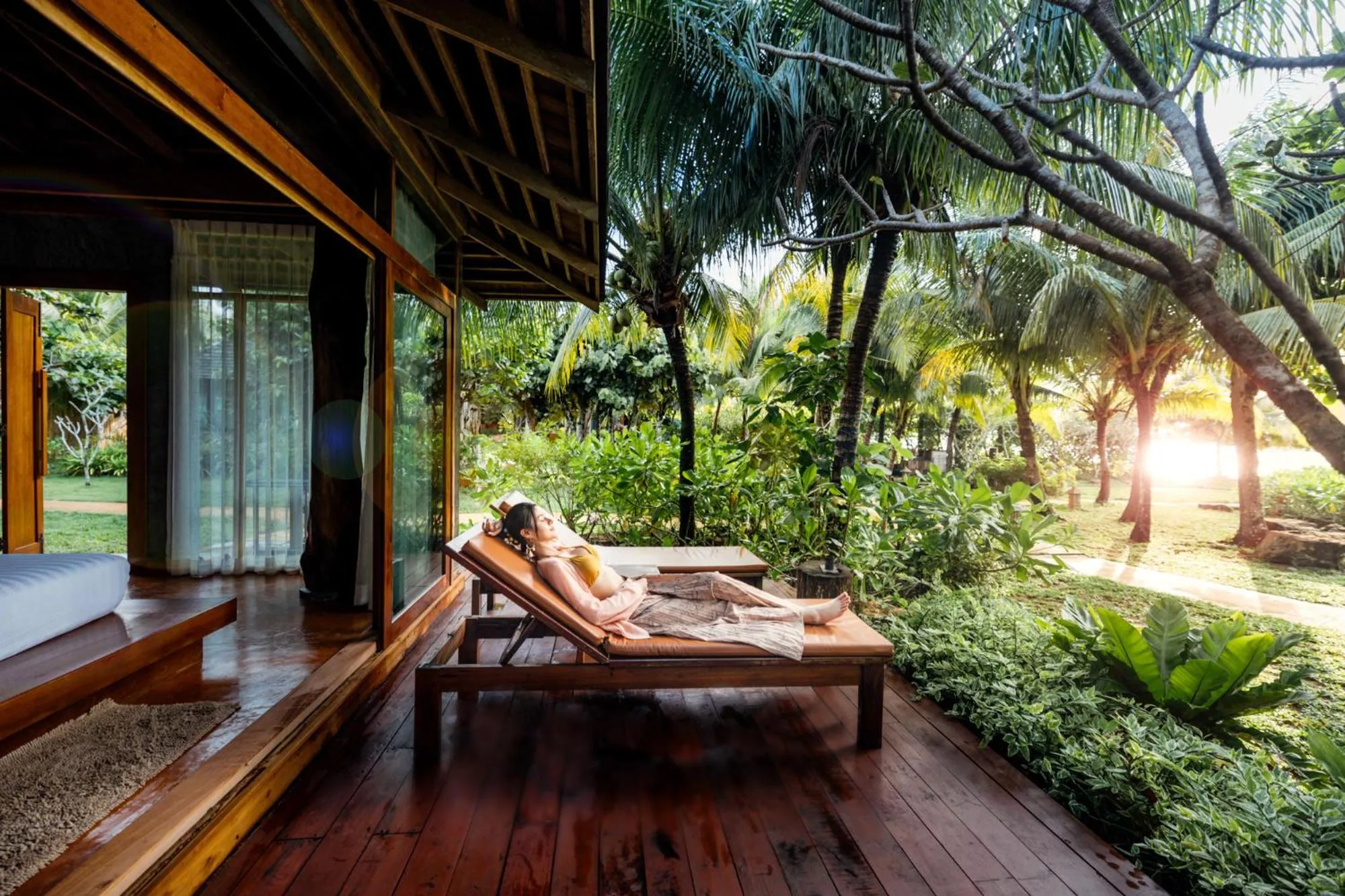 Balcony/Terrace in Andalay Beach Resort Koh Libong