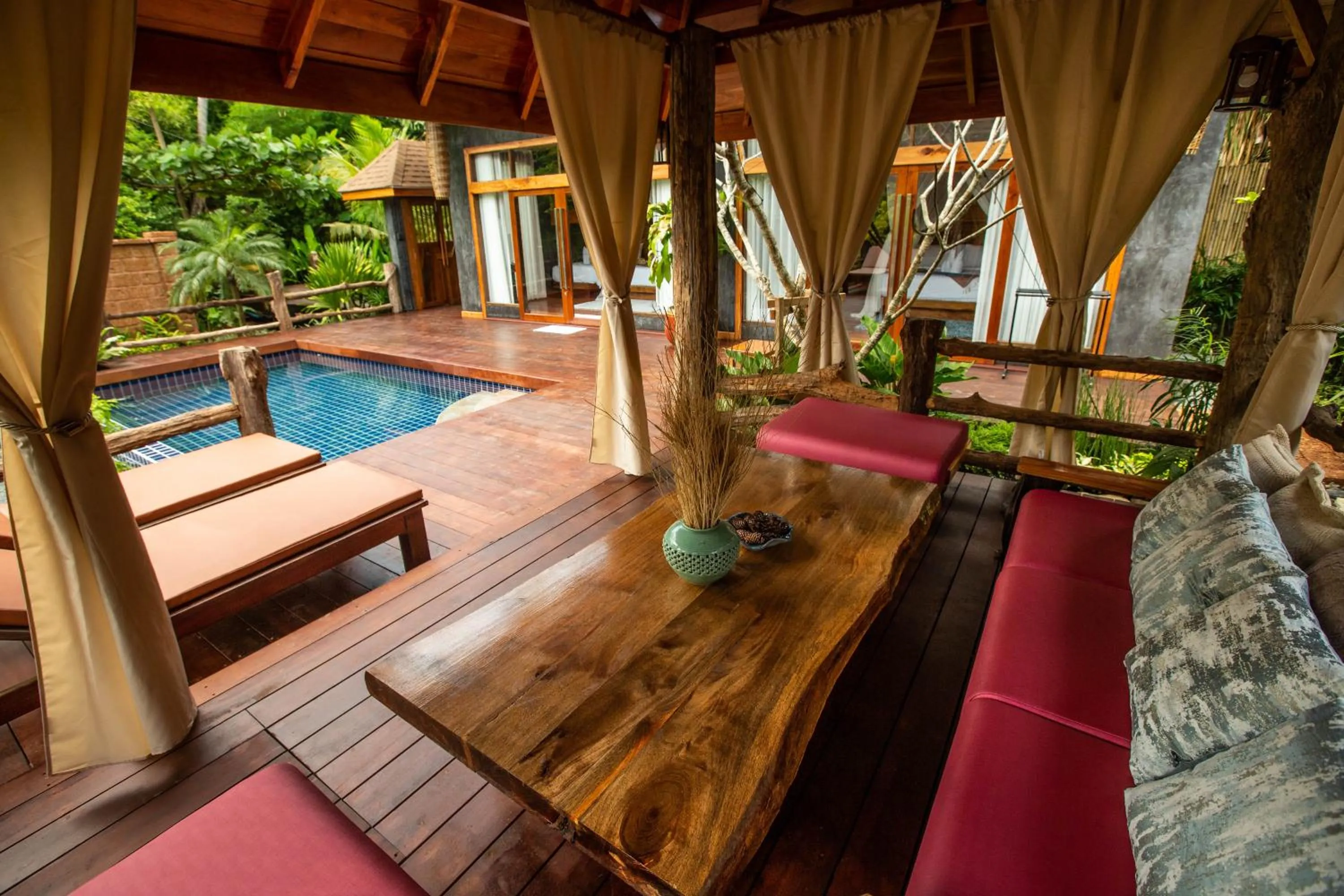 Swimming pool in Andalay Beach Resort Koh Libong