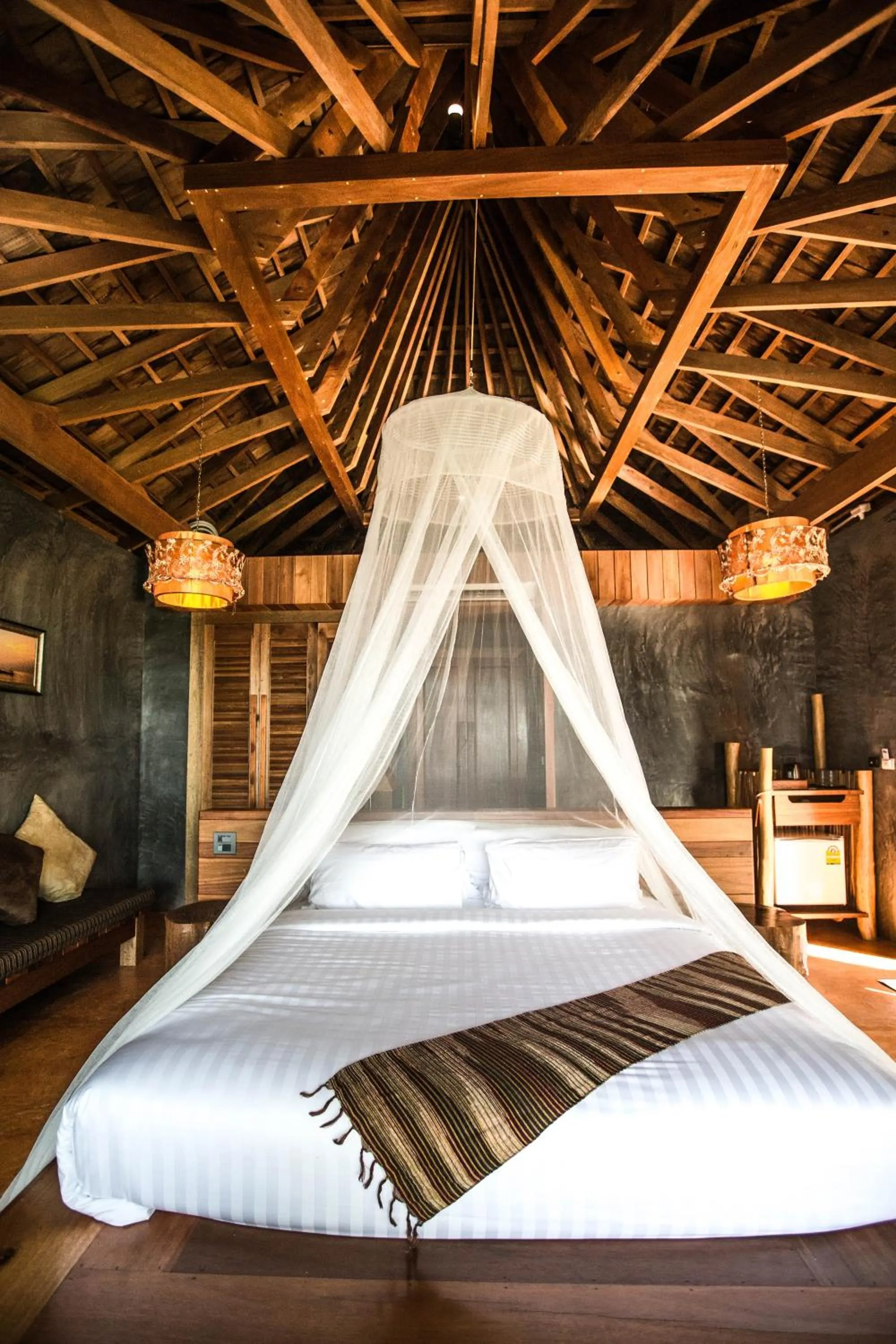 Bed in Andalay Beach Resort Koh Libong