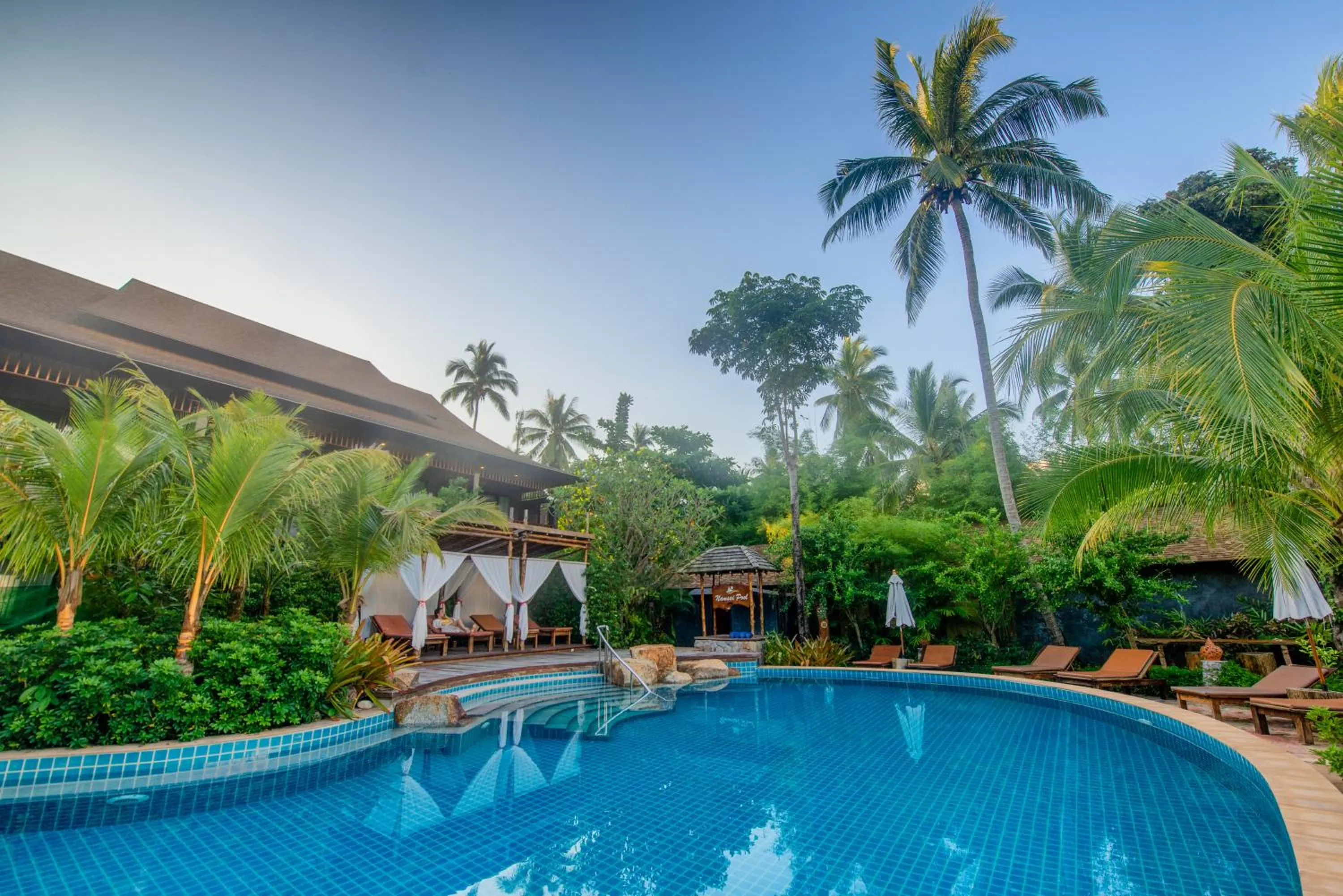 Swimming pool in Andalay Beach Resort Koh Libong