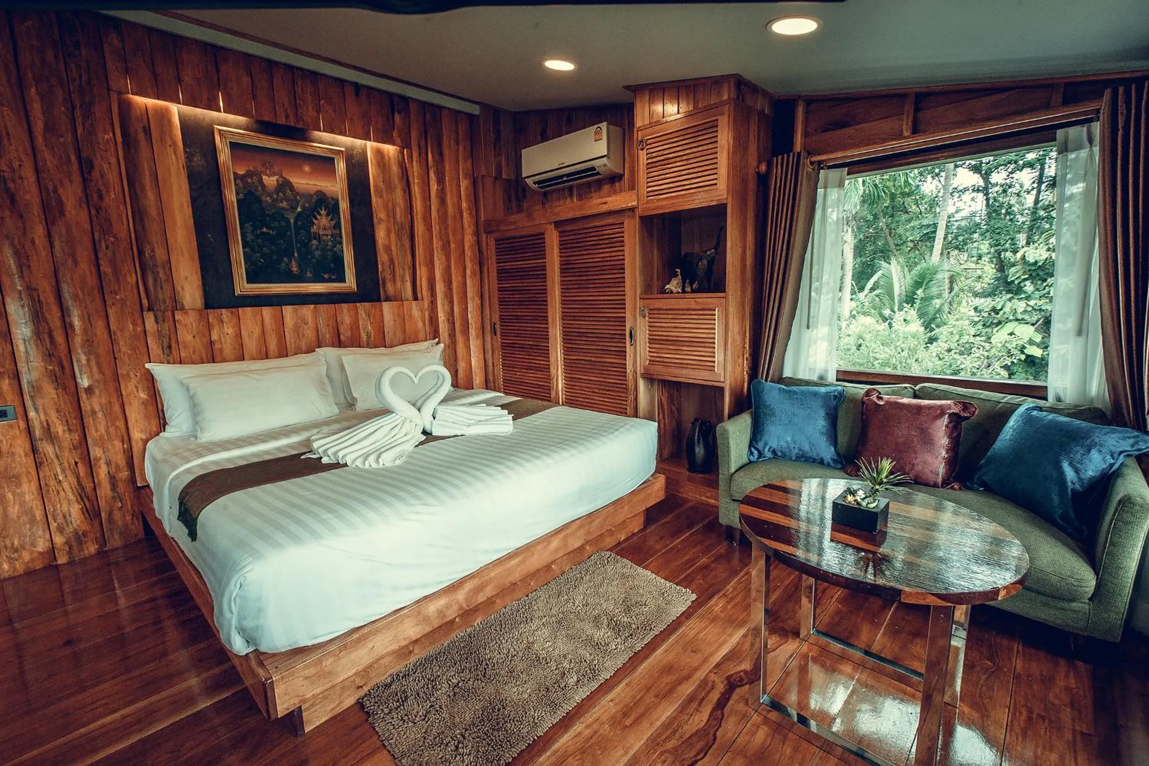 Bedroom, Bed in Andalay Beach Resort Koh Libong