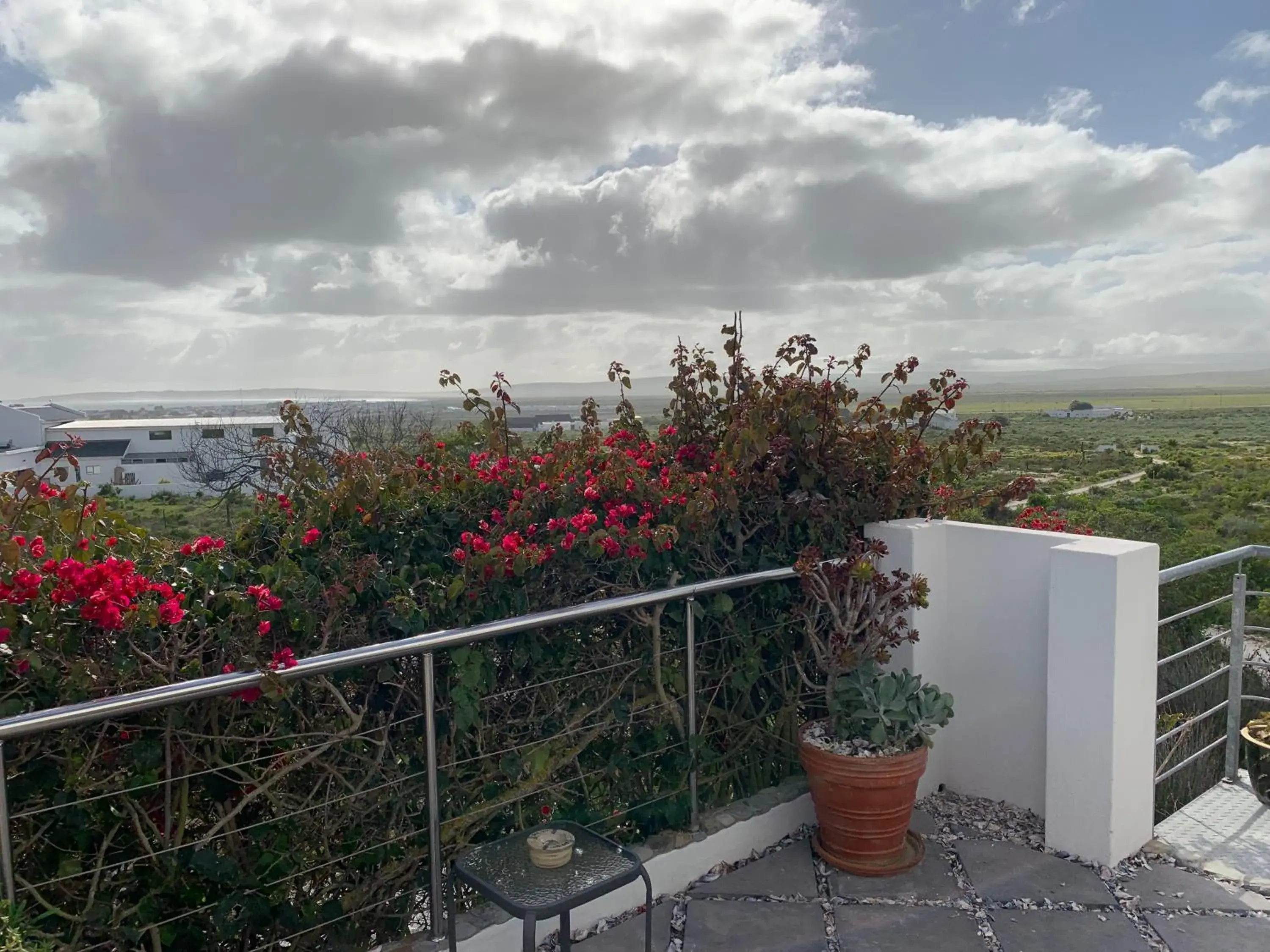 Garden view in Farr Out Guest House Garden view in Farr Out Guest House