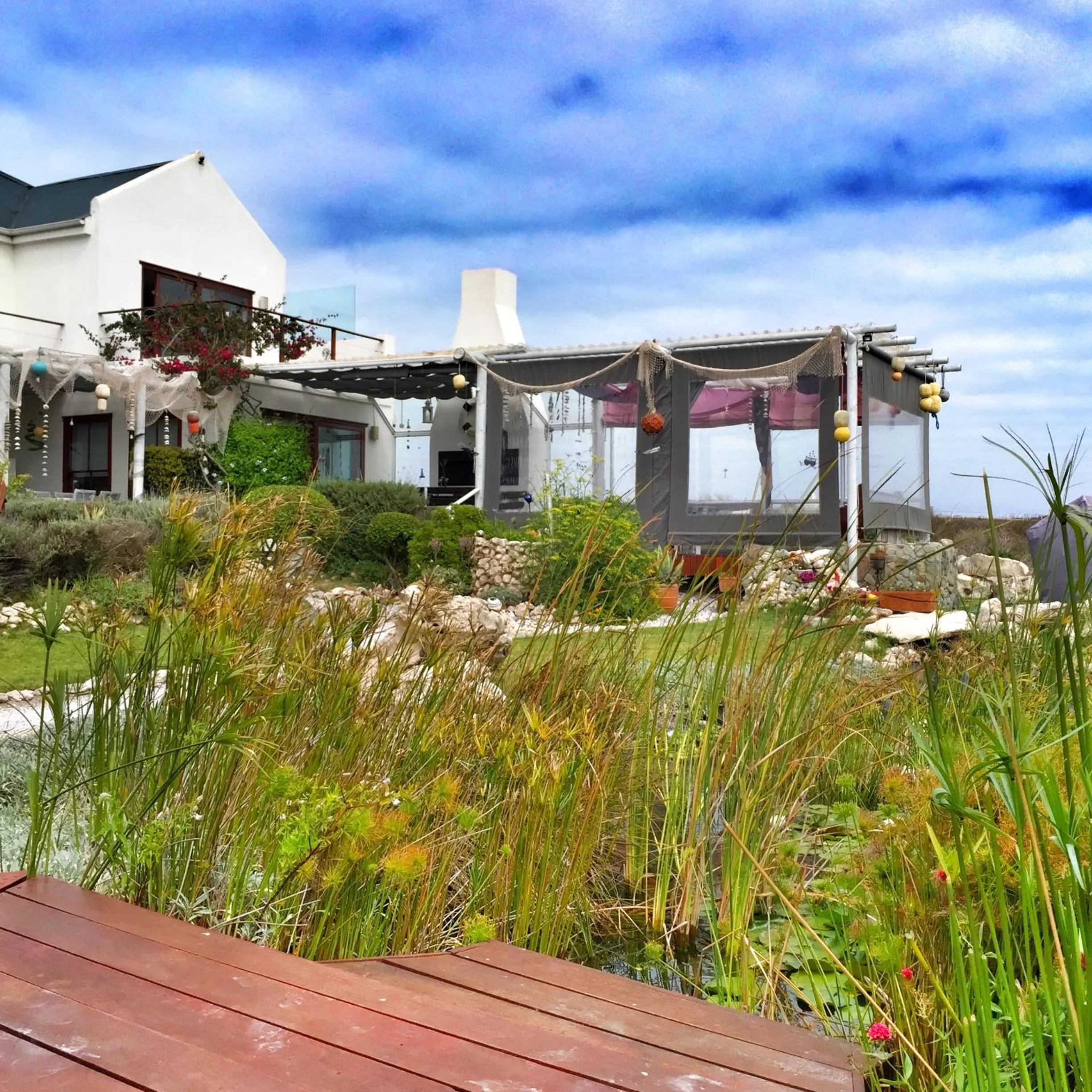 Garden in Farr Out Guest House