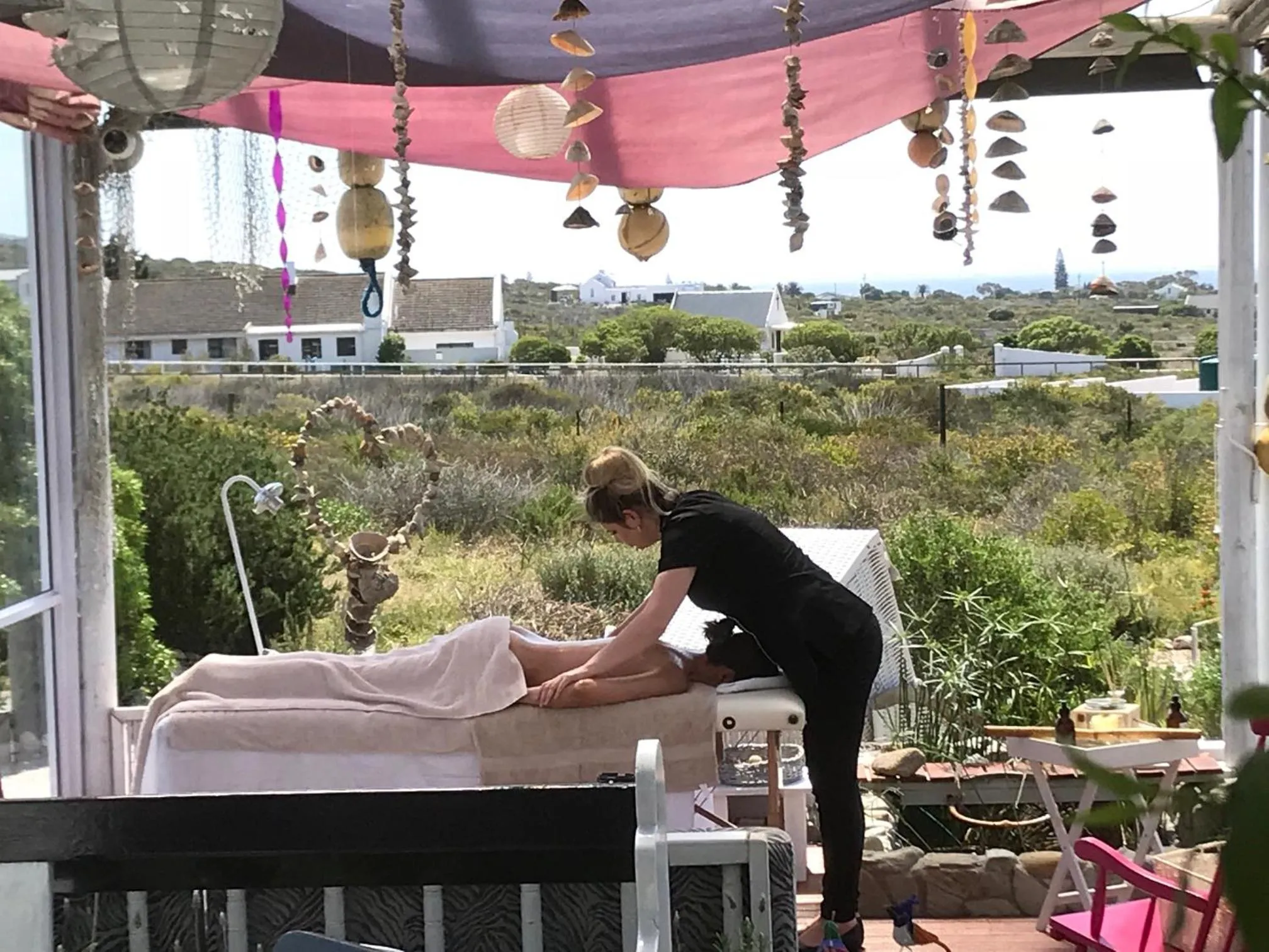 Staff in Farr Out Guest House