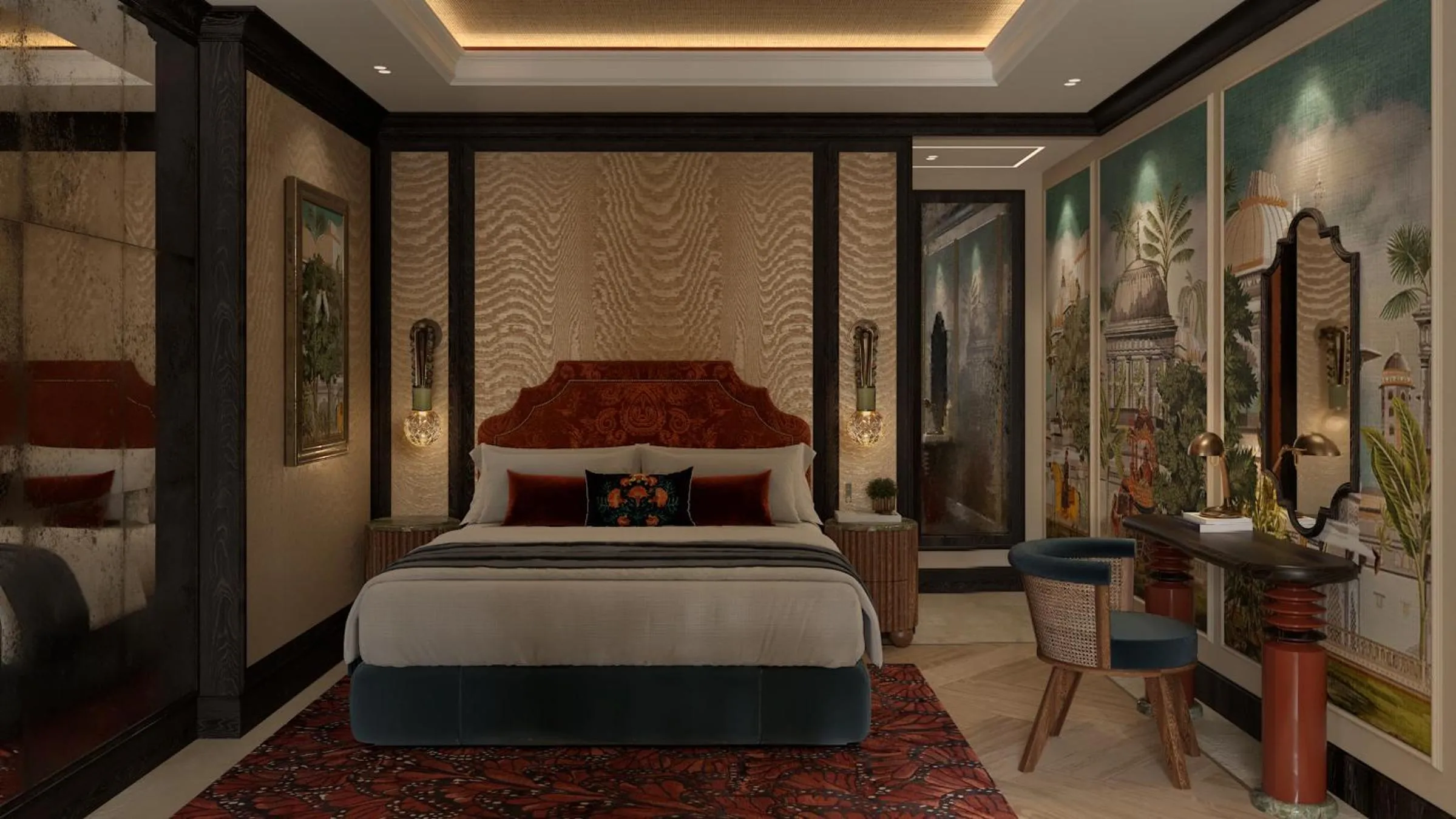 Bed in Bandra House - IHCL SeleQtions