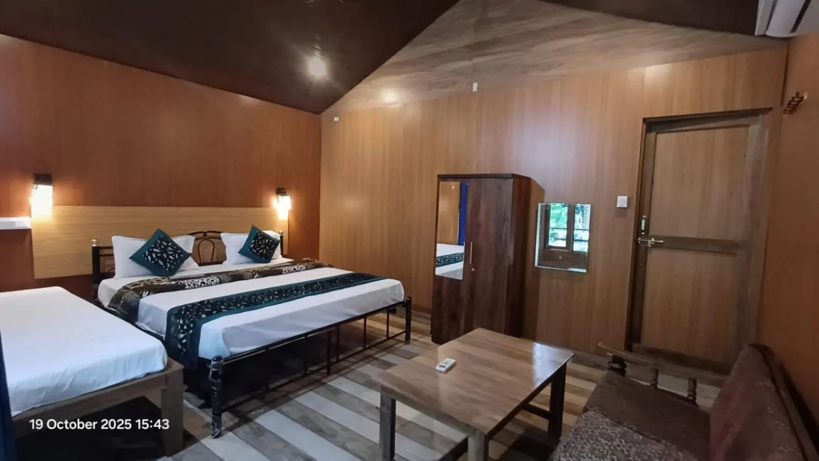 Bed in Sai Palolem Beach cottages