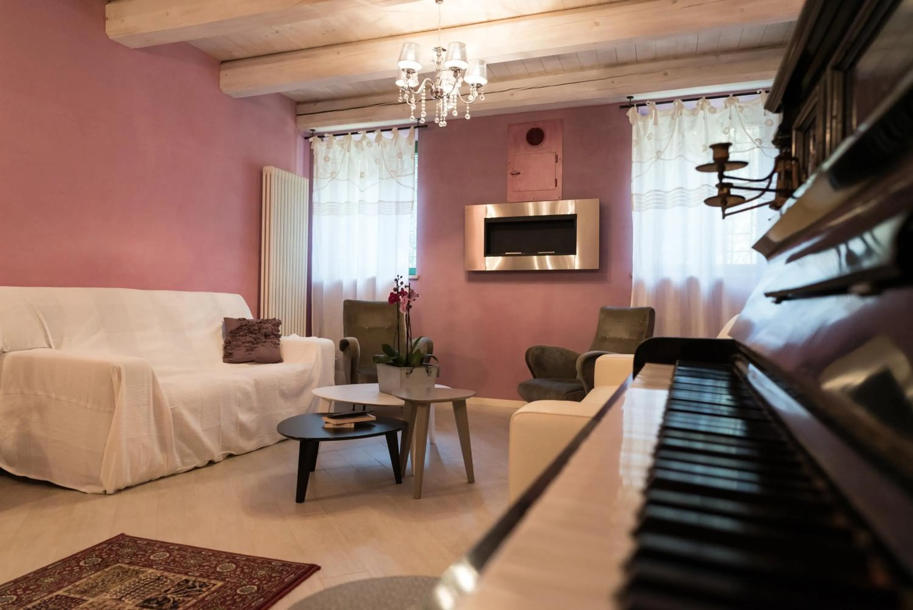 Lobby or reception, Bed in Lange