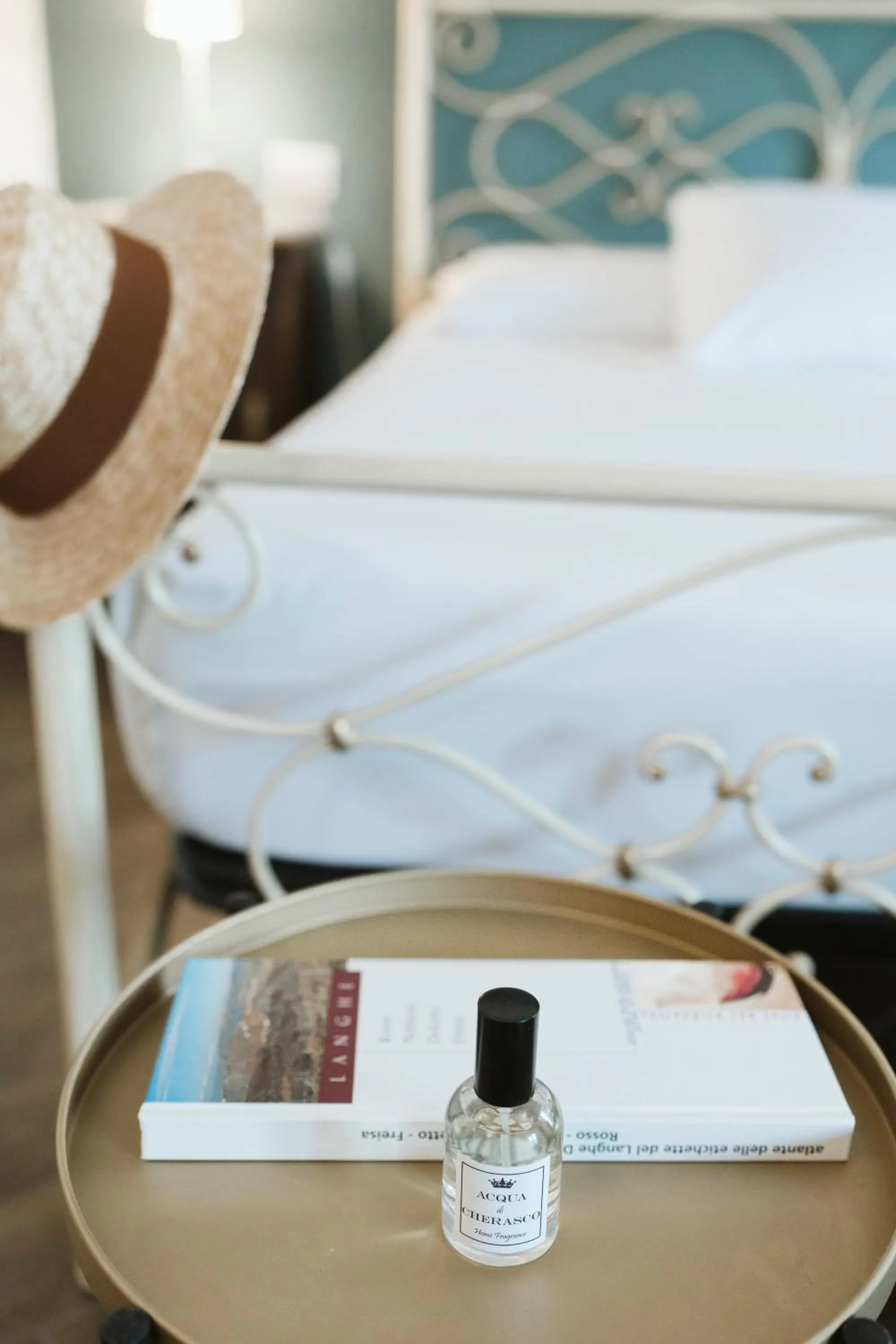 Decorative detail, Bed in Lange