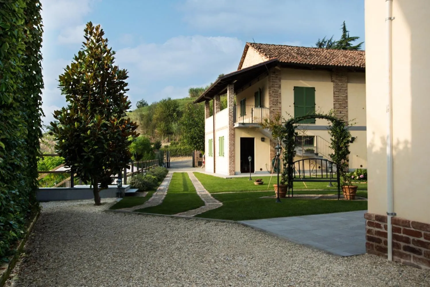 Facade/entrance in Lange