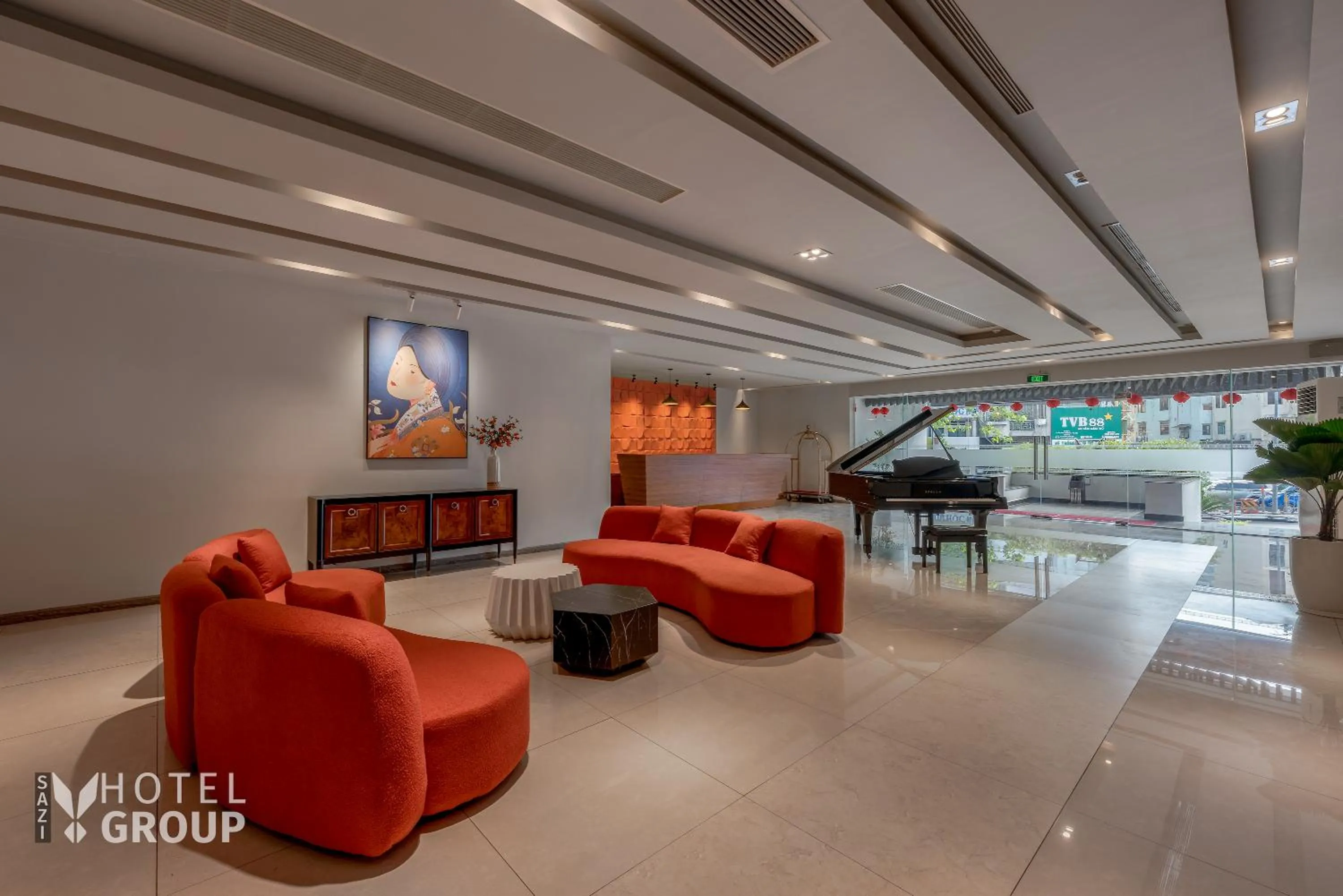 Lobby or reception in SAZI Parlia Hotel - Free Nails HairWash n Airport