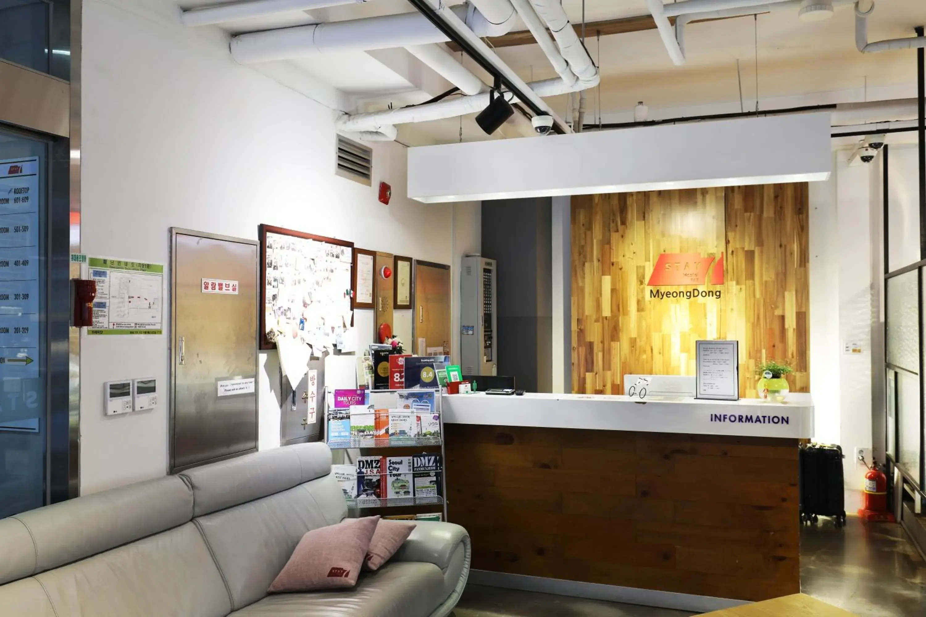 Lobby or reception in STAY7 Myeongdong Lobby or reception in STAY7 Myeongdong