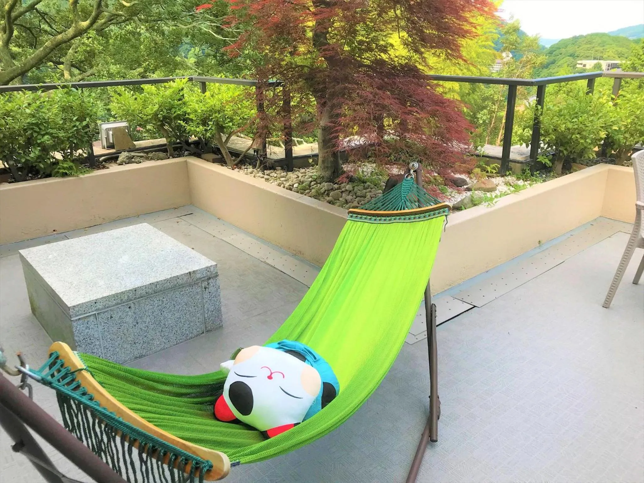 Garden in K's House Hostels - Hakone Yumoto Onsen