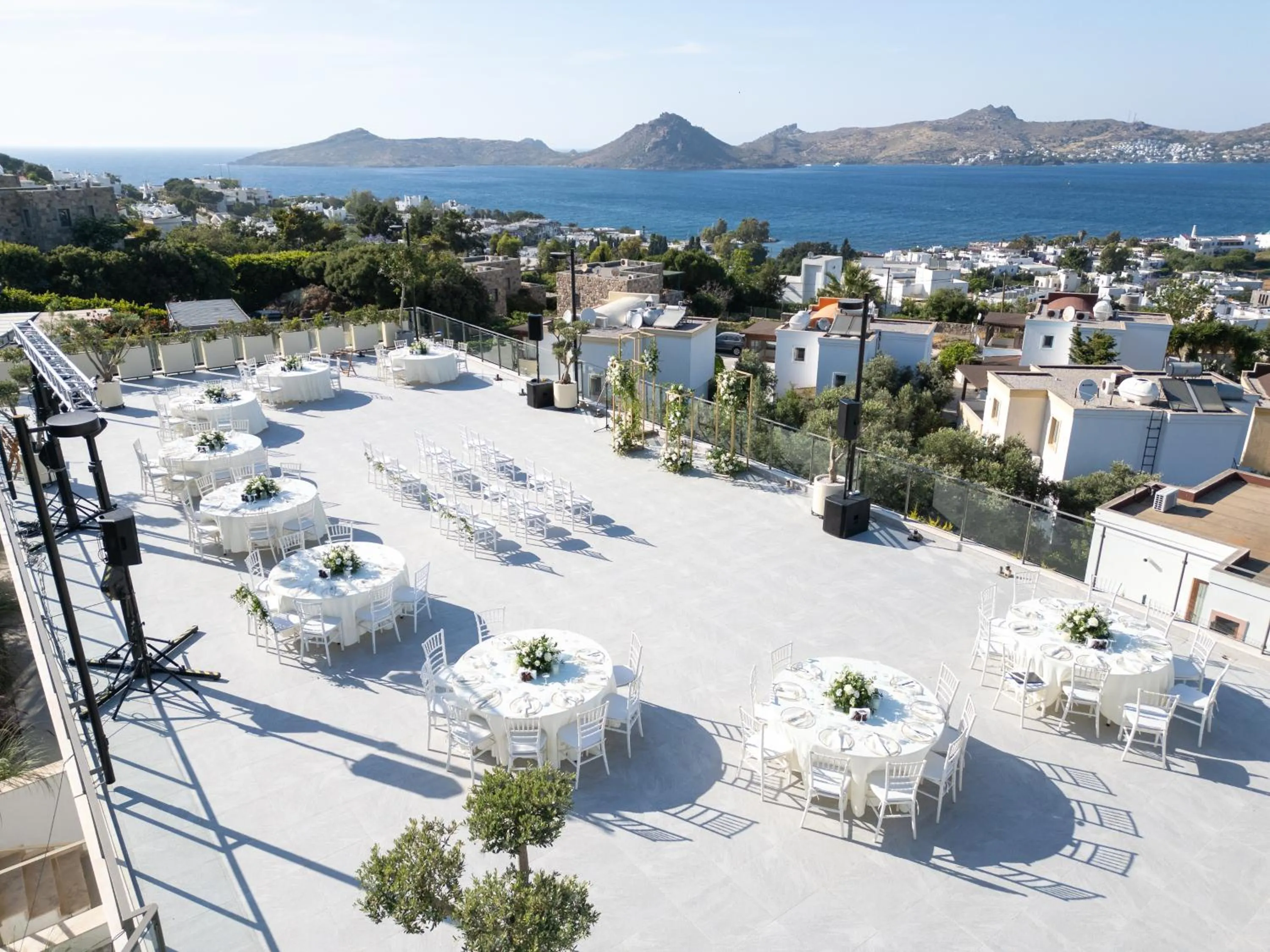 Bird's eye view in Spektr Boutique Hotel Yalikavak