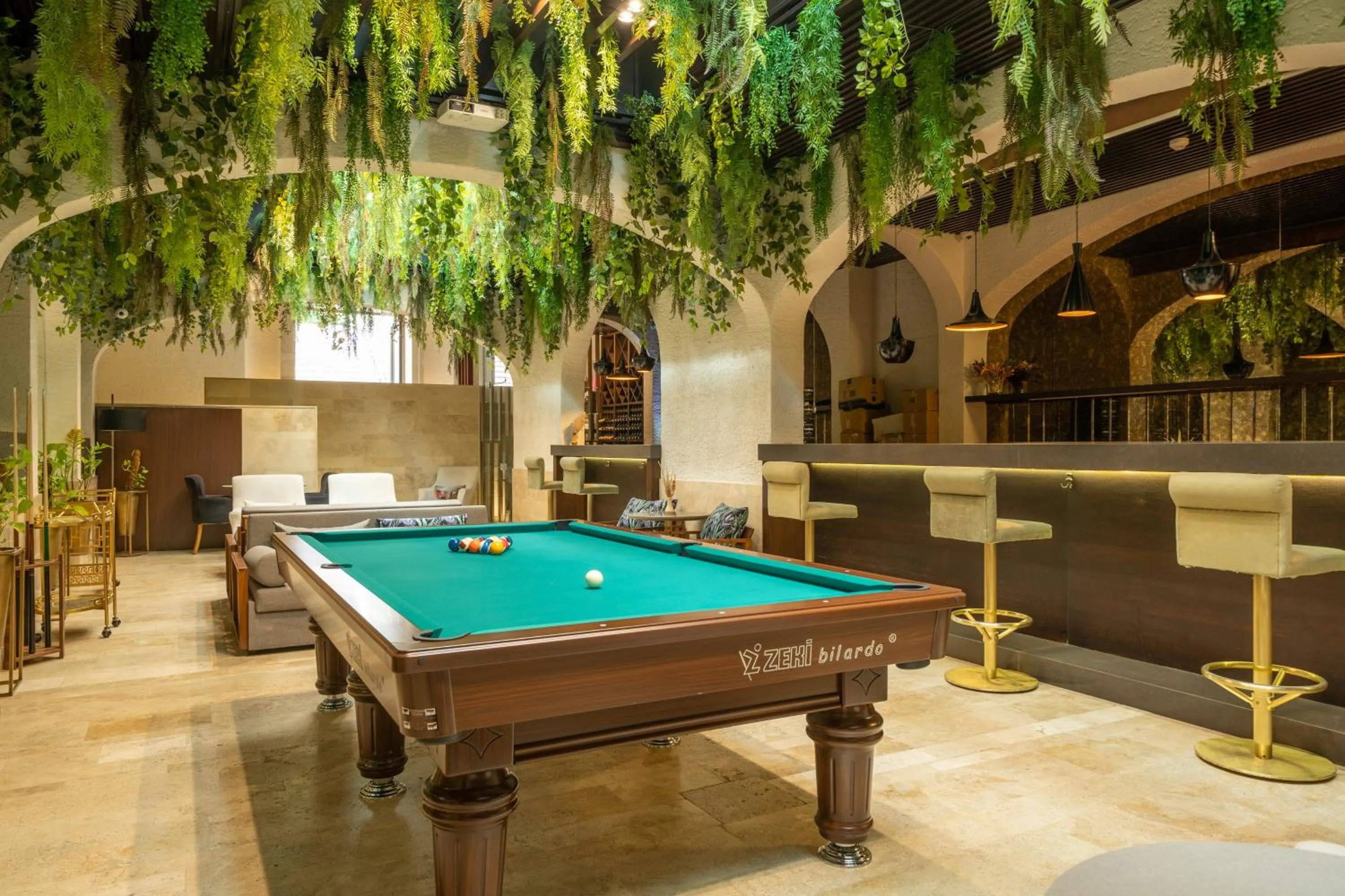 Billiard in Spektr Boutique Hotel Yalikavak
