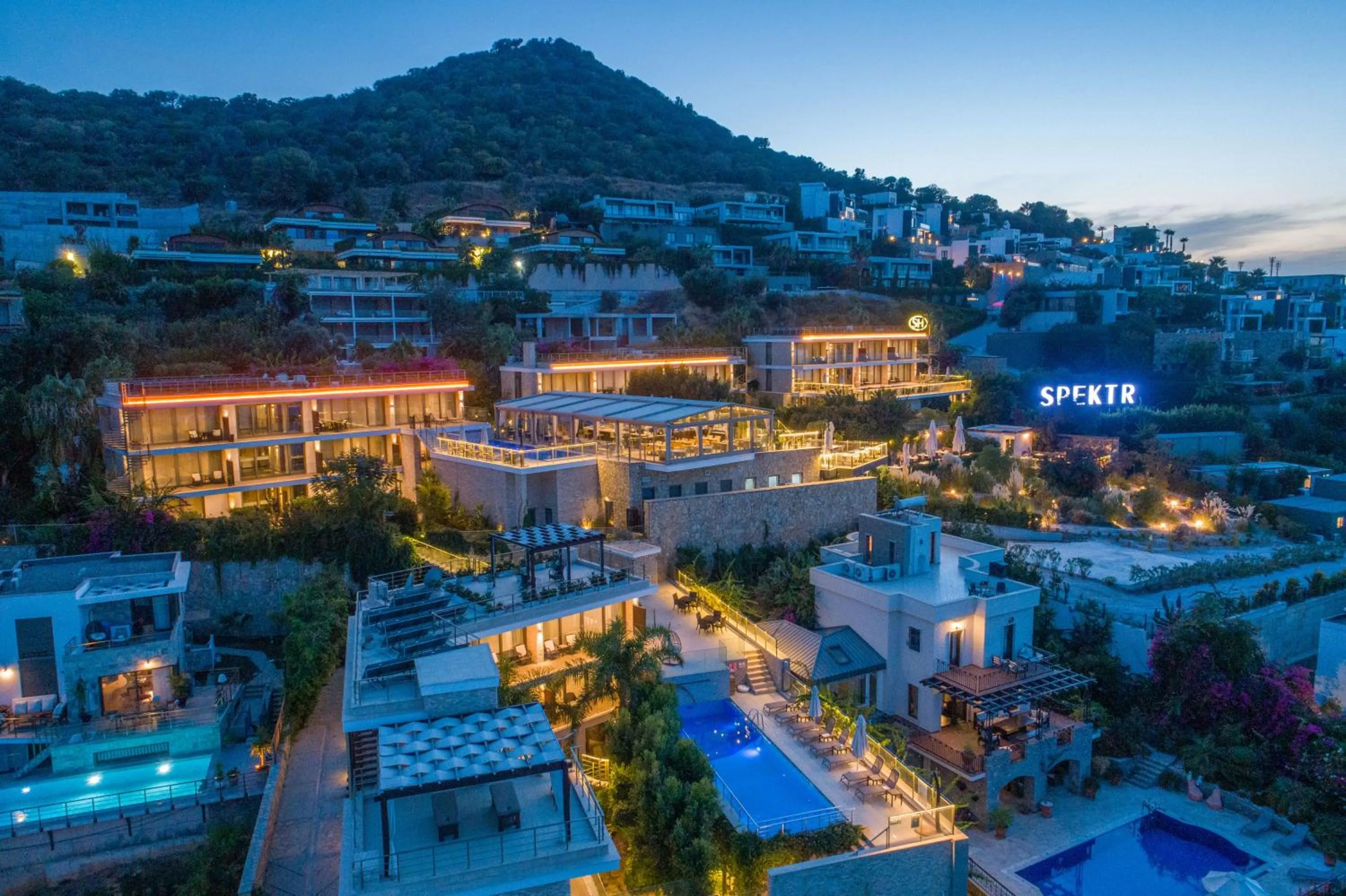 Property building in Spektr Boutique Hotel Yalikavak