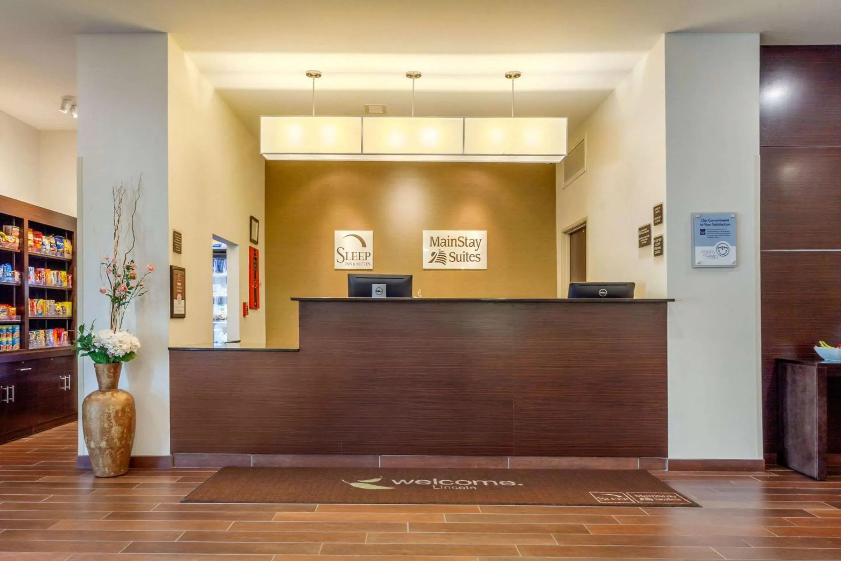 Lobby or reception in Sleep Inn & Suites Lincoln University Area Lobby or reception in Sleep Inn & Suites Lincoln University Area