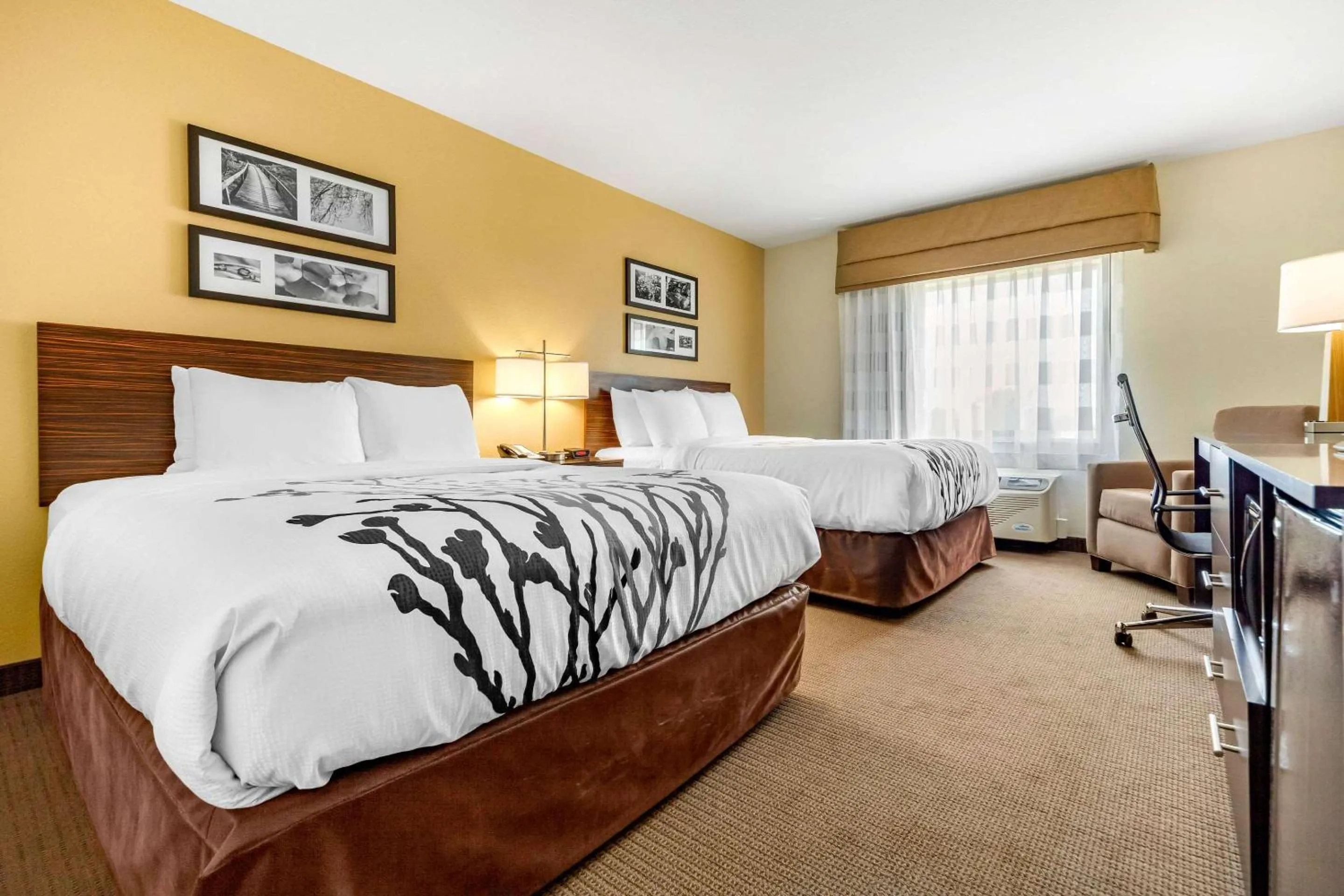 Bedroom, Bed in Sleep Inn & Suites Lincoln University Area