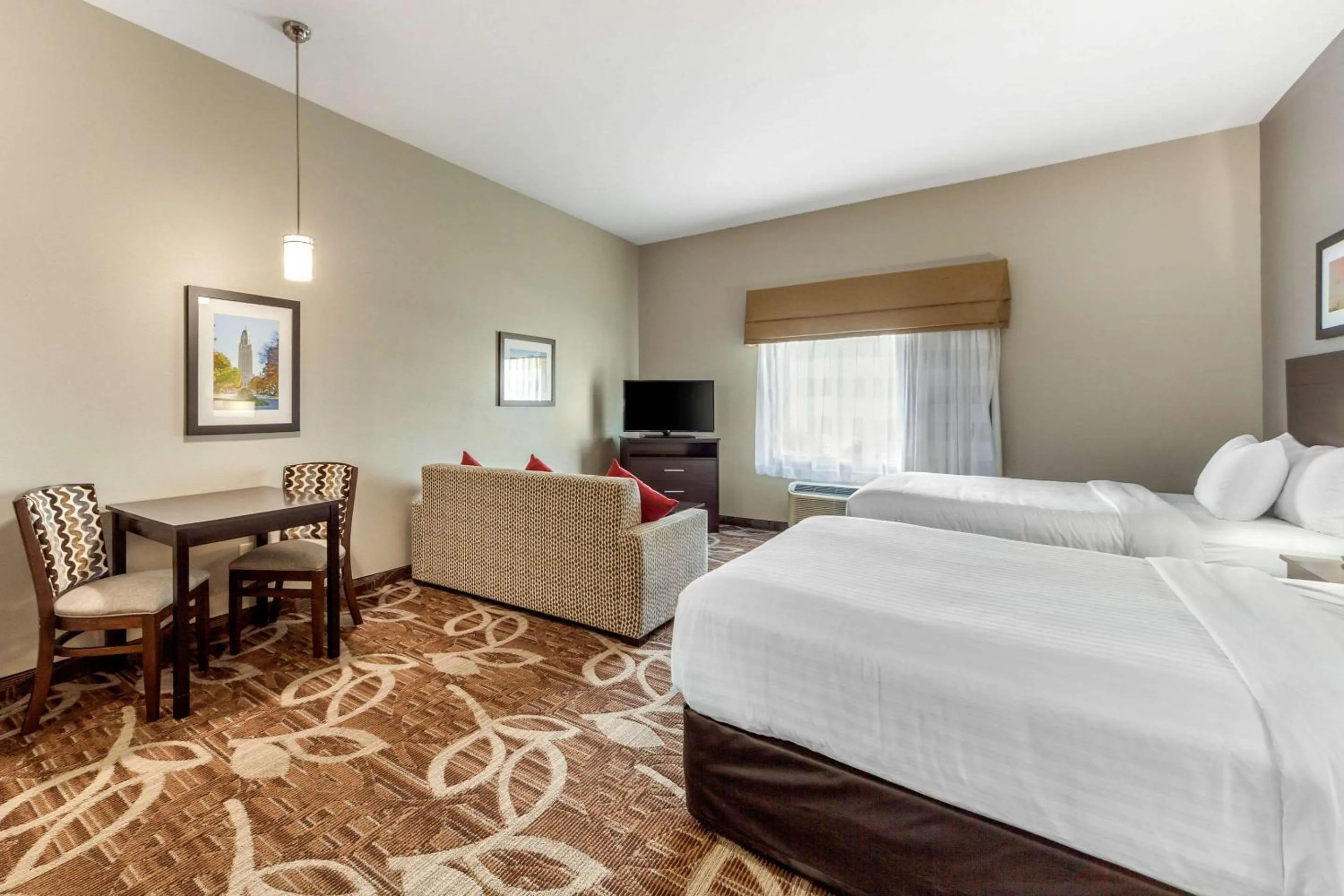 Bedroom, Bed in MainStay Suites Lincoln University Area