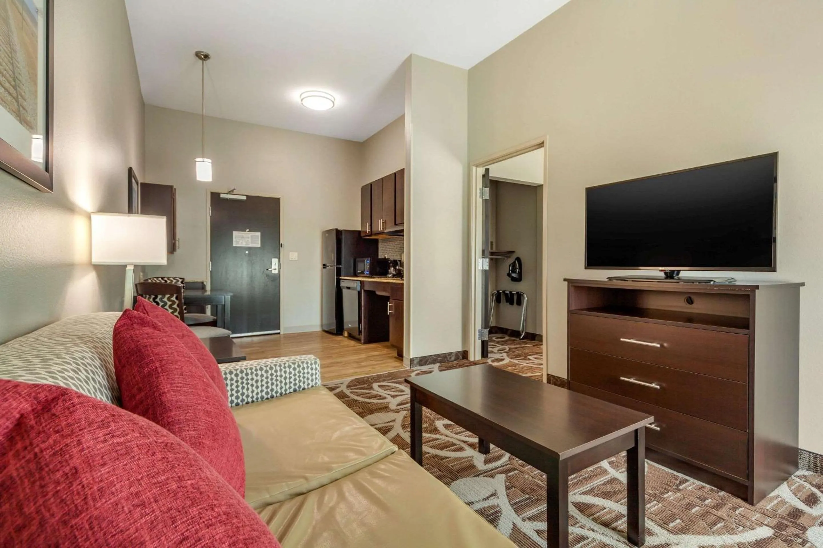 Bedroom in MainStay Suites Lincoln University Area