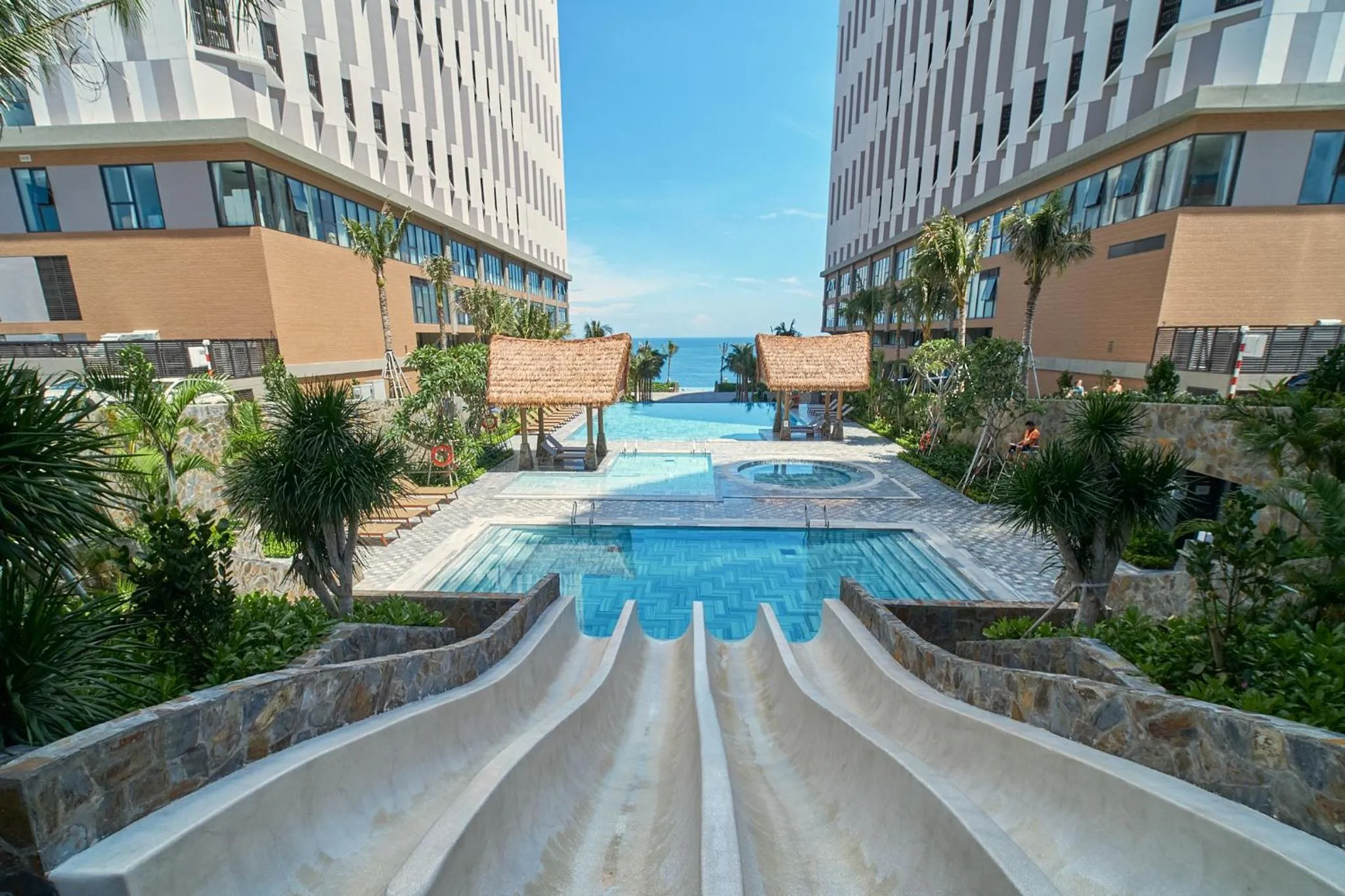 Swimming pool in Apec Mandala Ocean Retreat- Mui Ne