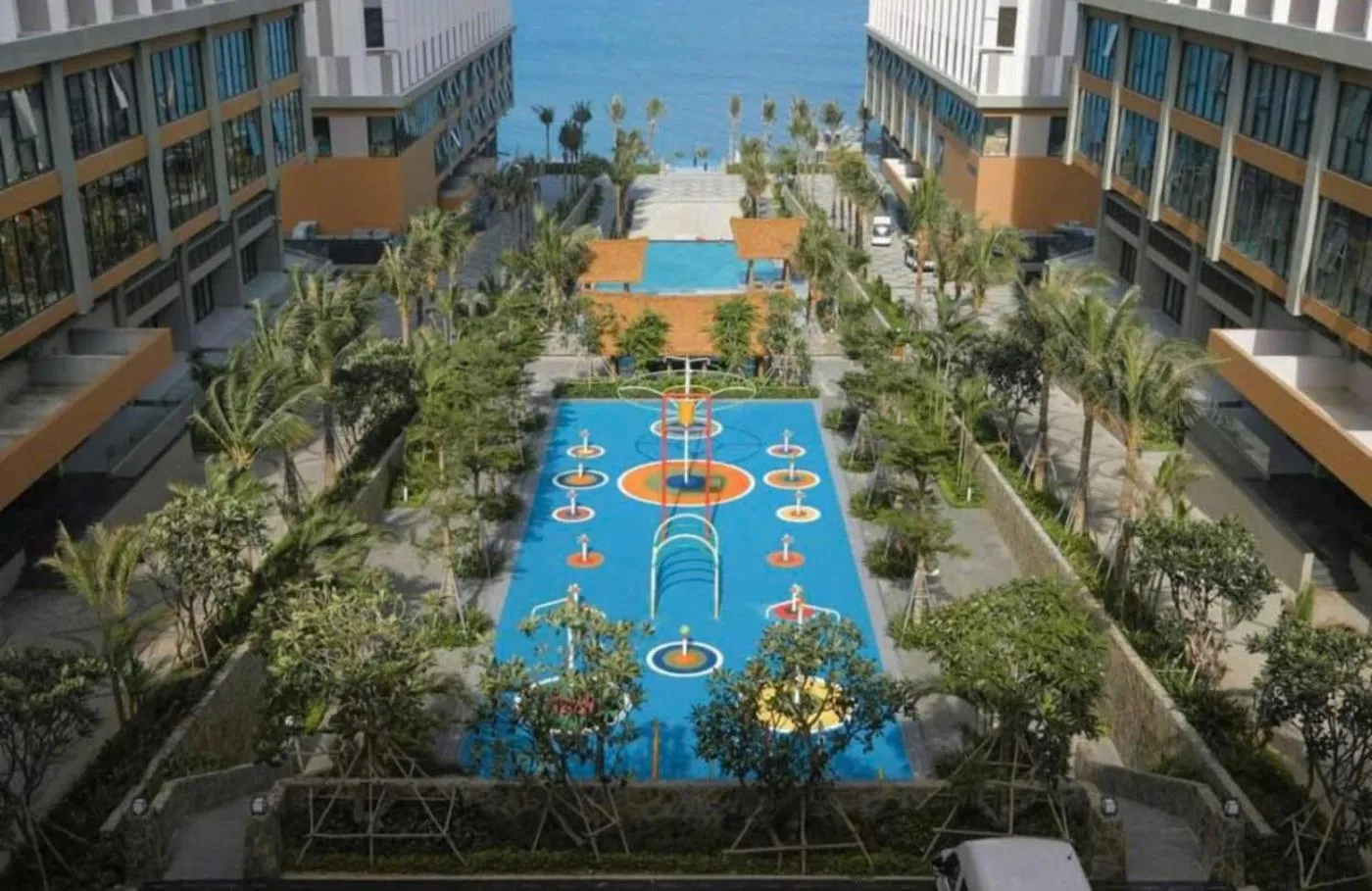 Swimming pool in Apec Mandala Ocean Retreat- Mui Ne