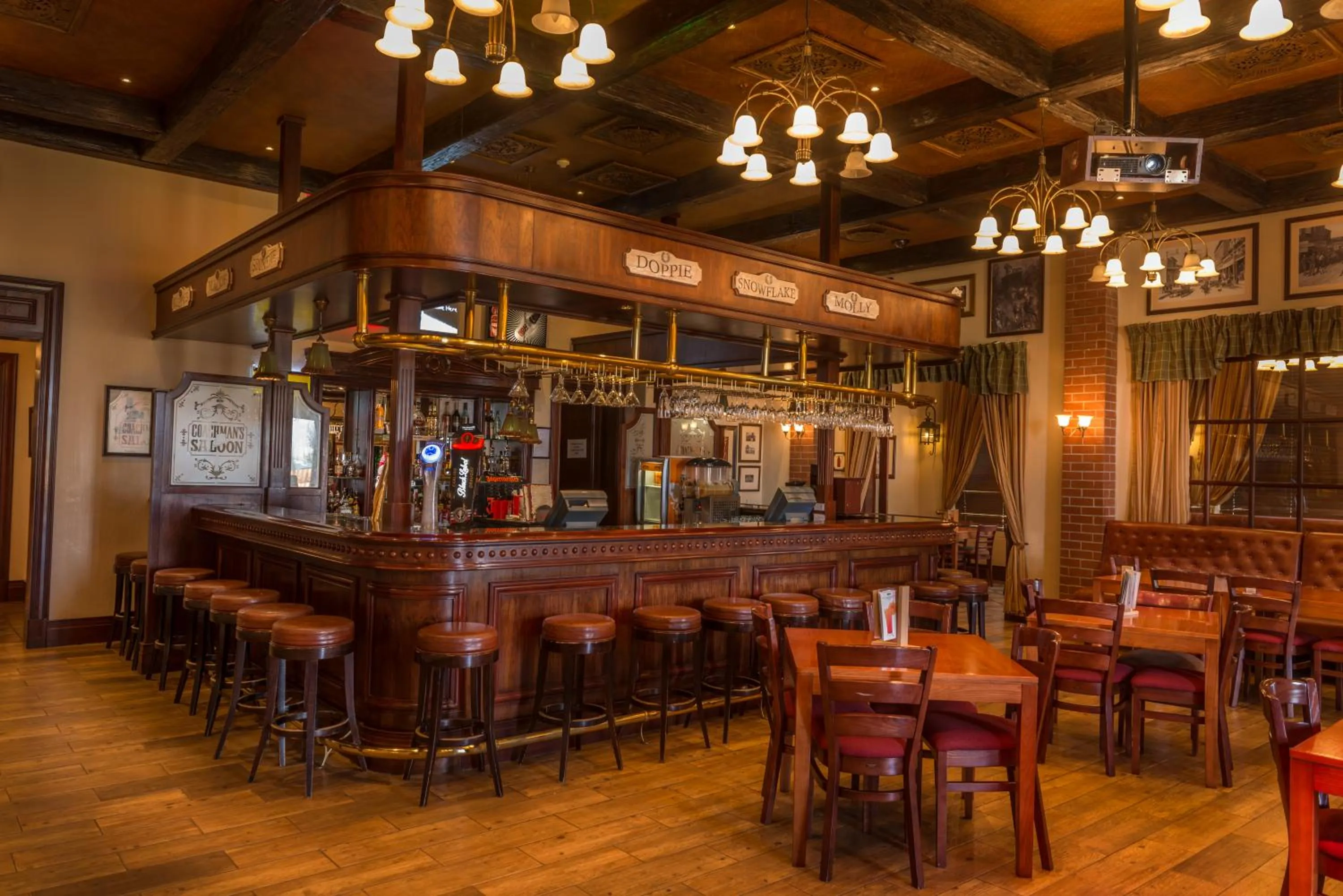 Evening entertainment in Peermont Metcourt at Frontier, Bethlehem