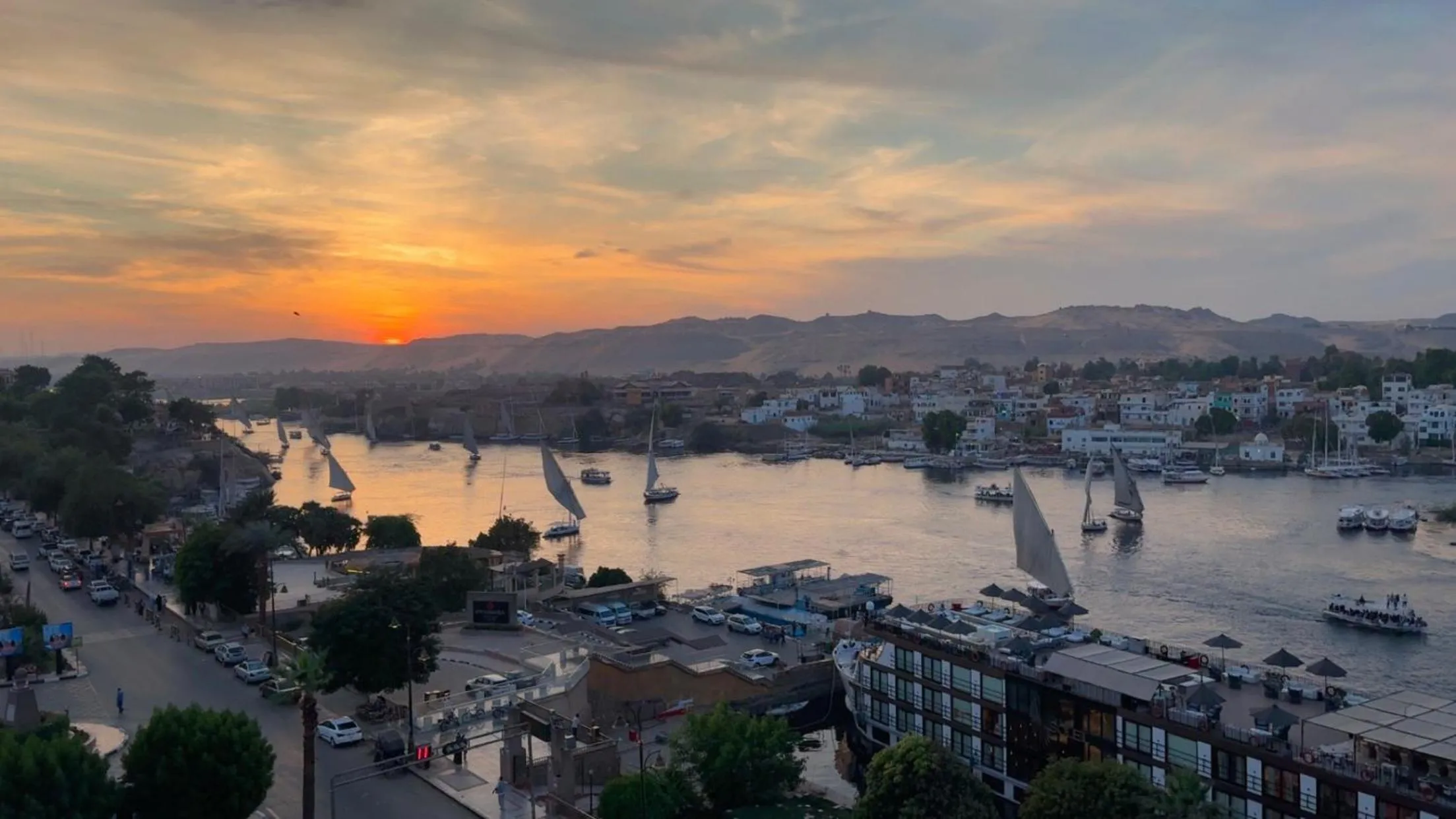 River view in Nile Hotel