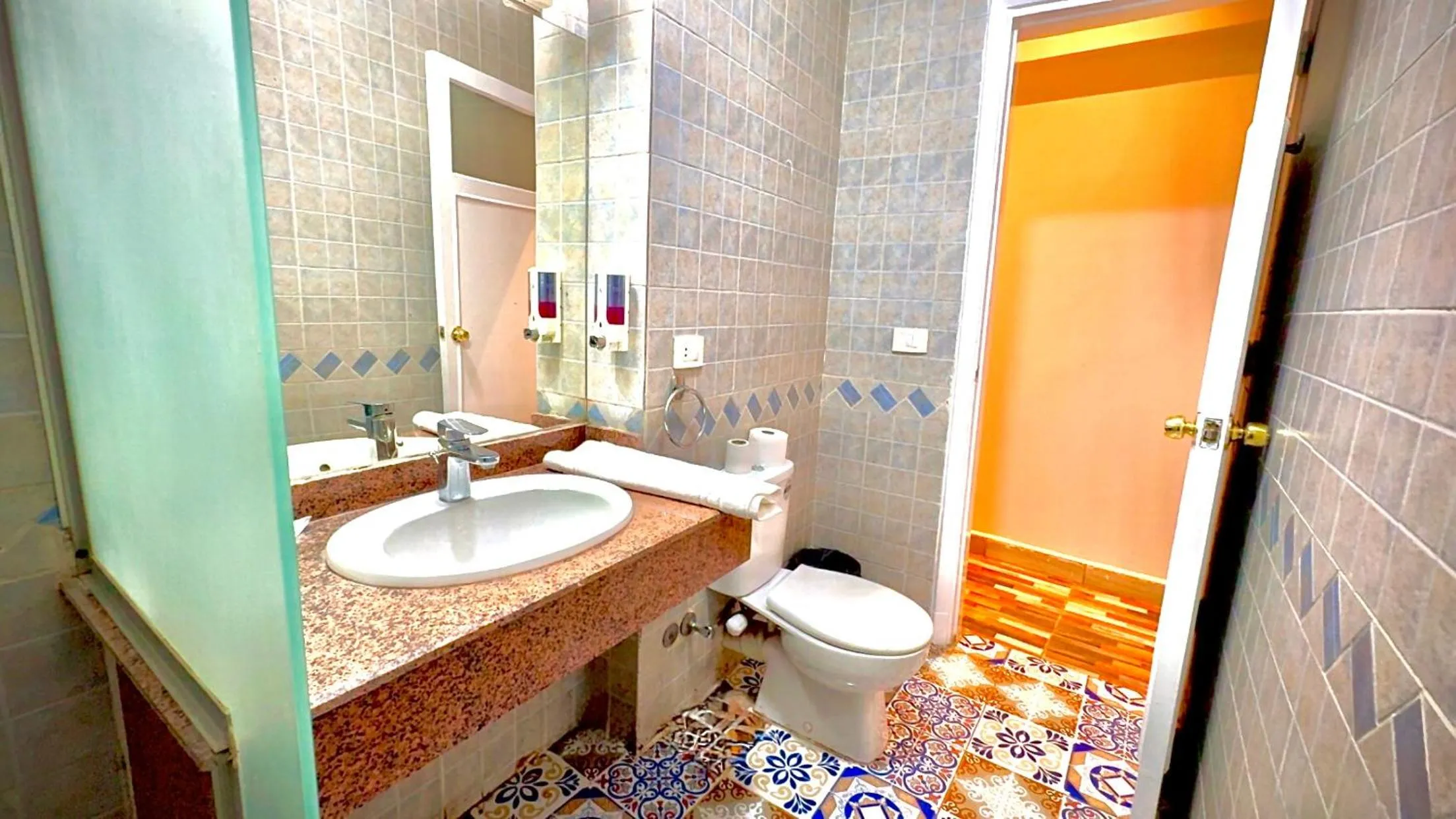 Bathroom in Nile Hotel