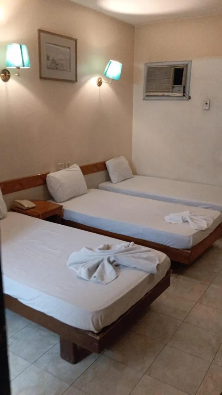 Bed in Nile Hotel