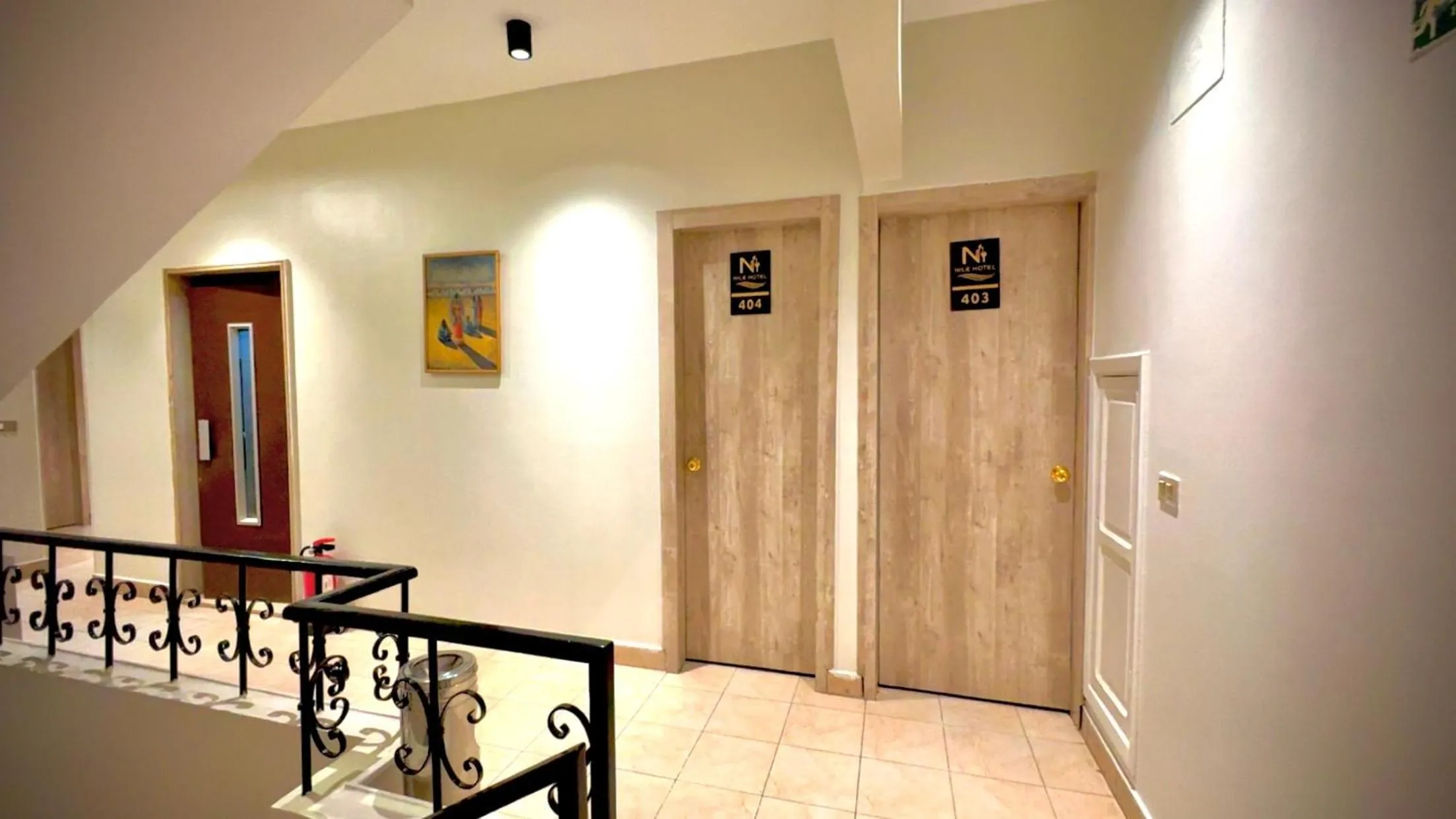 Facade/entrance in Nile Hotel