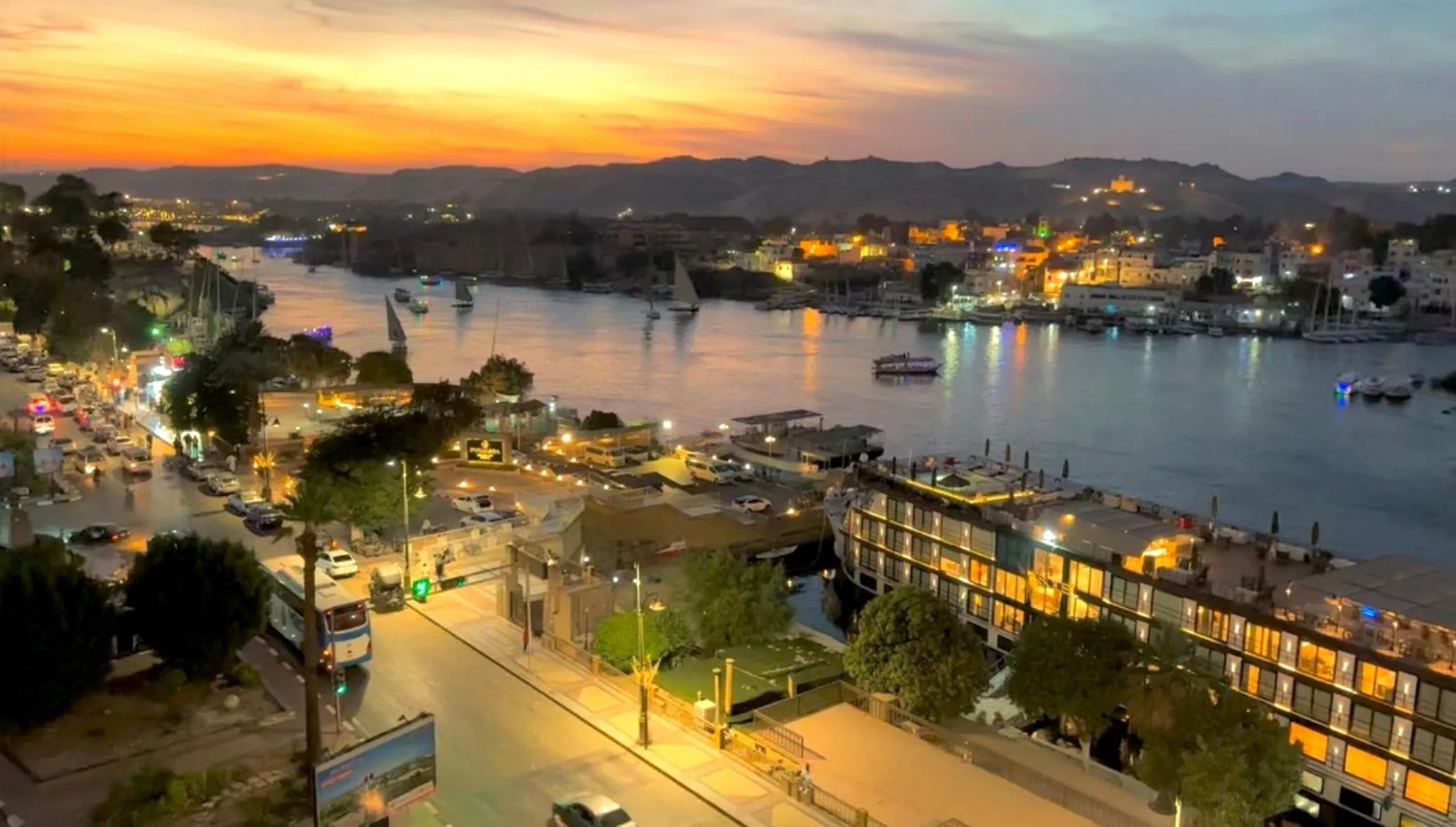 River view in Nile Hotel