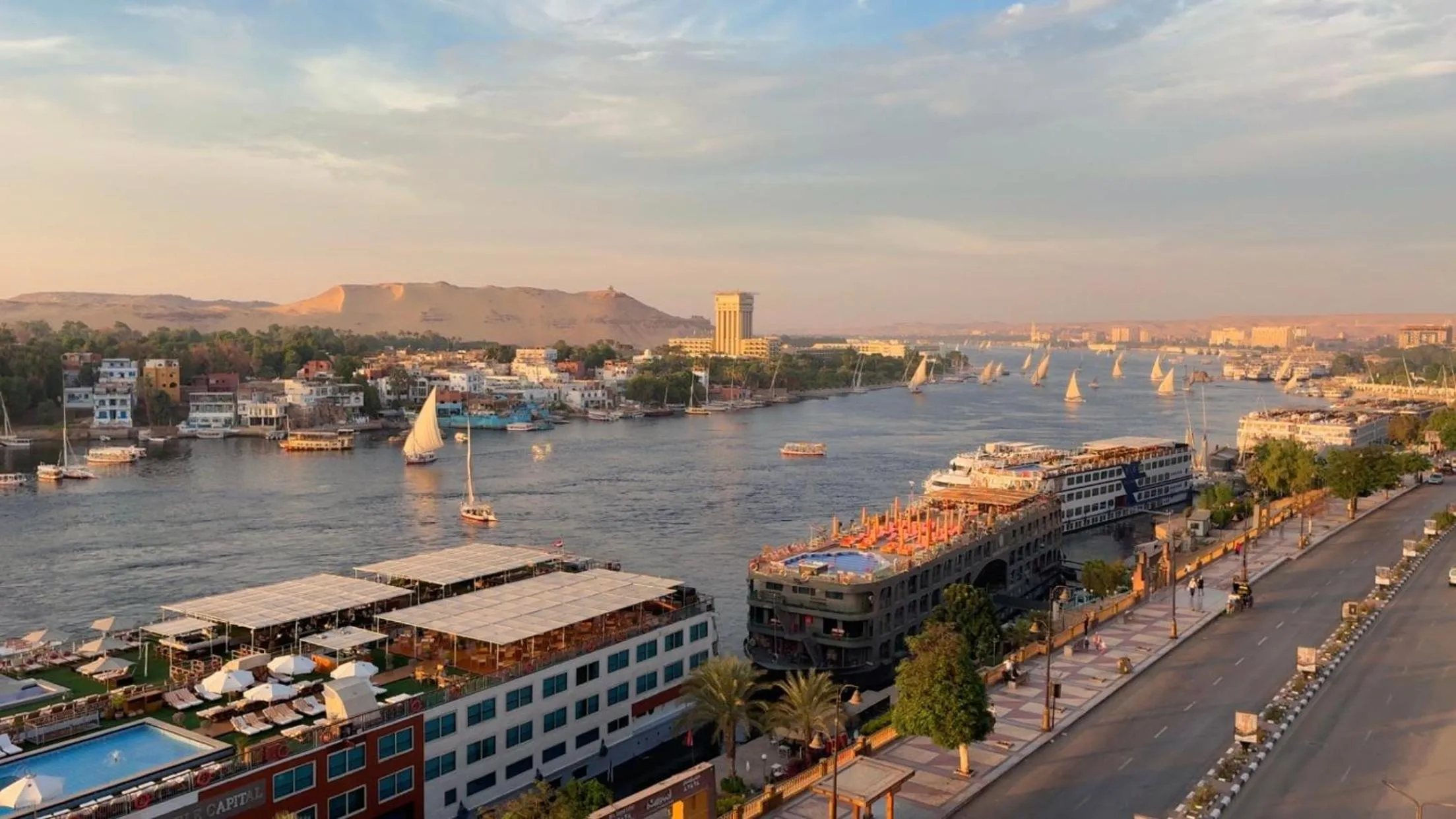 River view in Nile Hotel