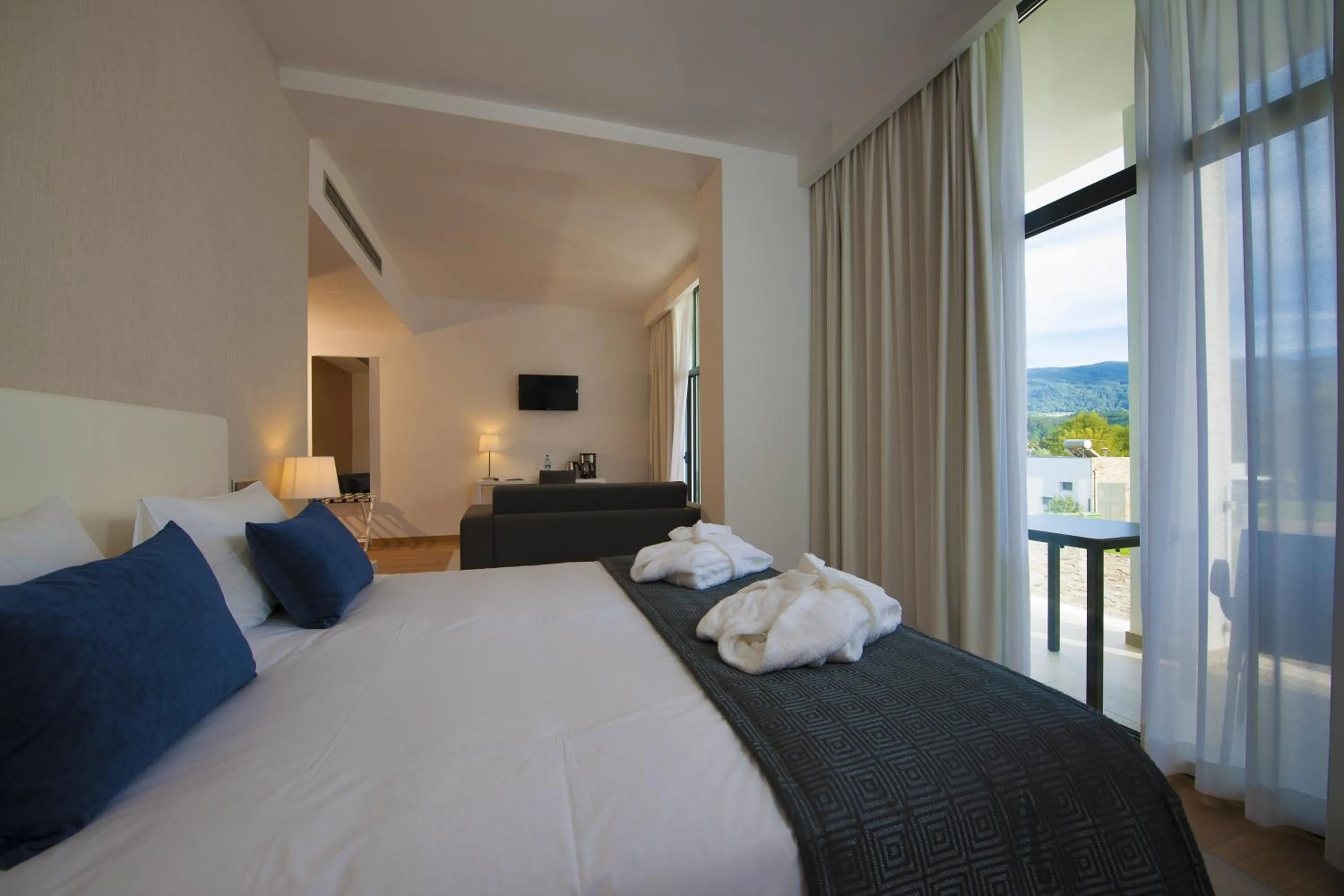 Bed in Hotel Parque Serra da Lousã