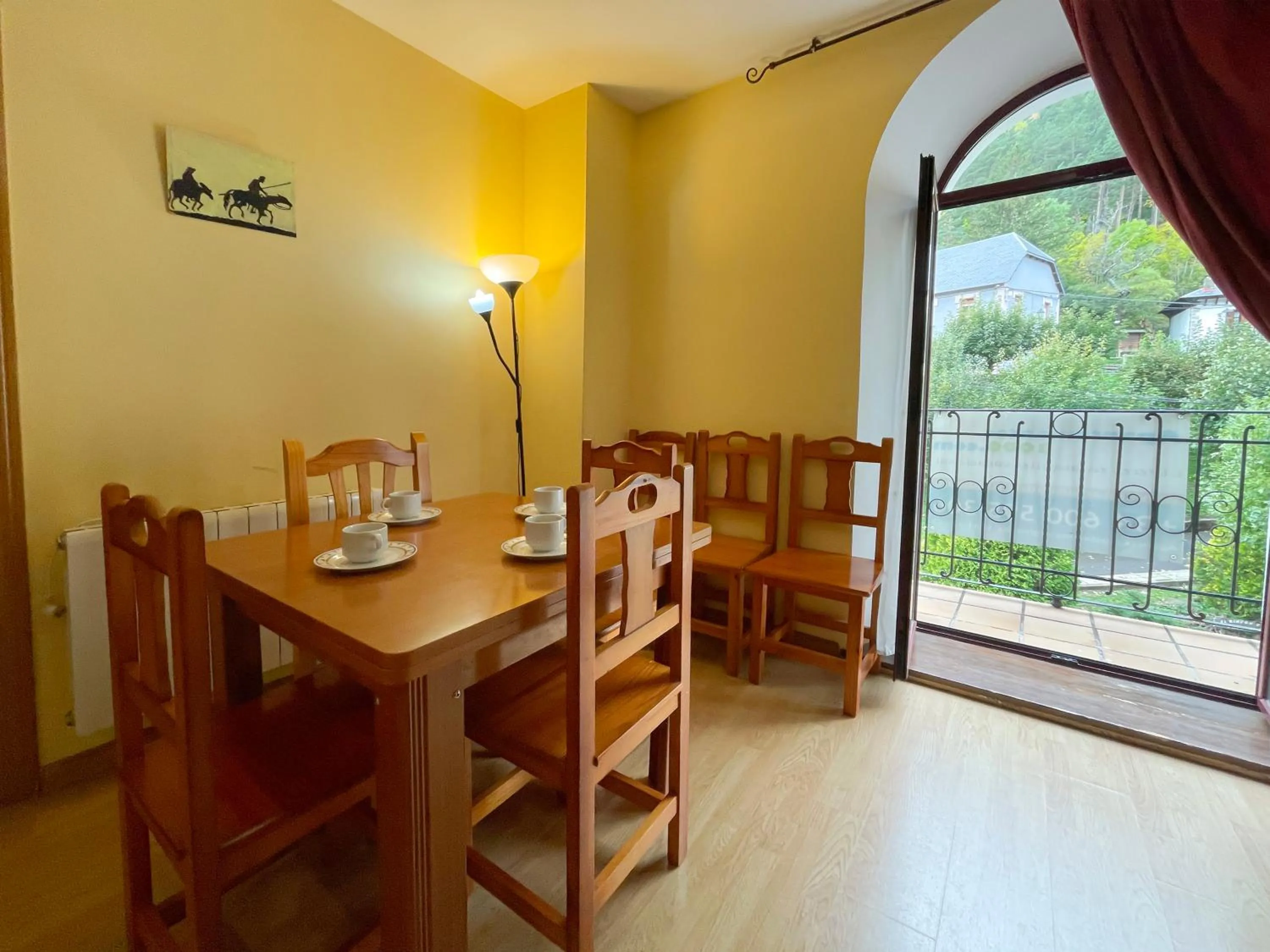 Living room in Apartamentos Canfranc 3000