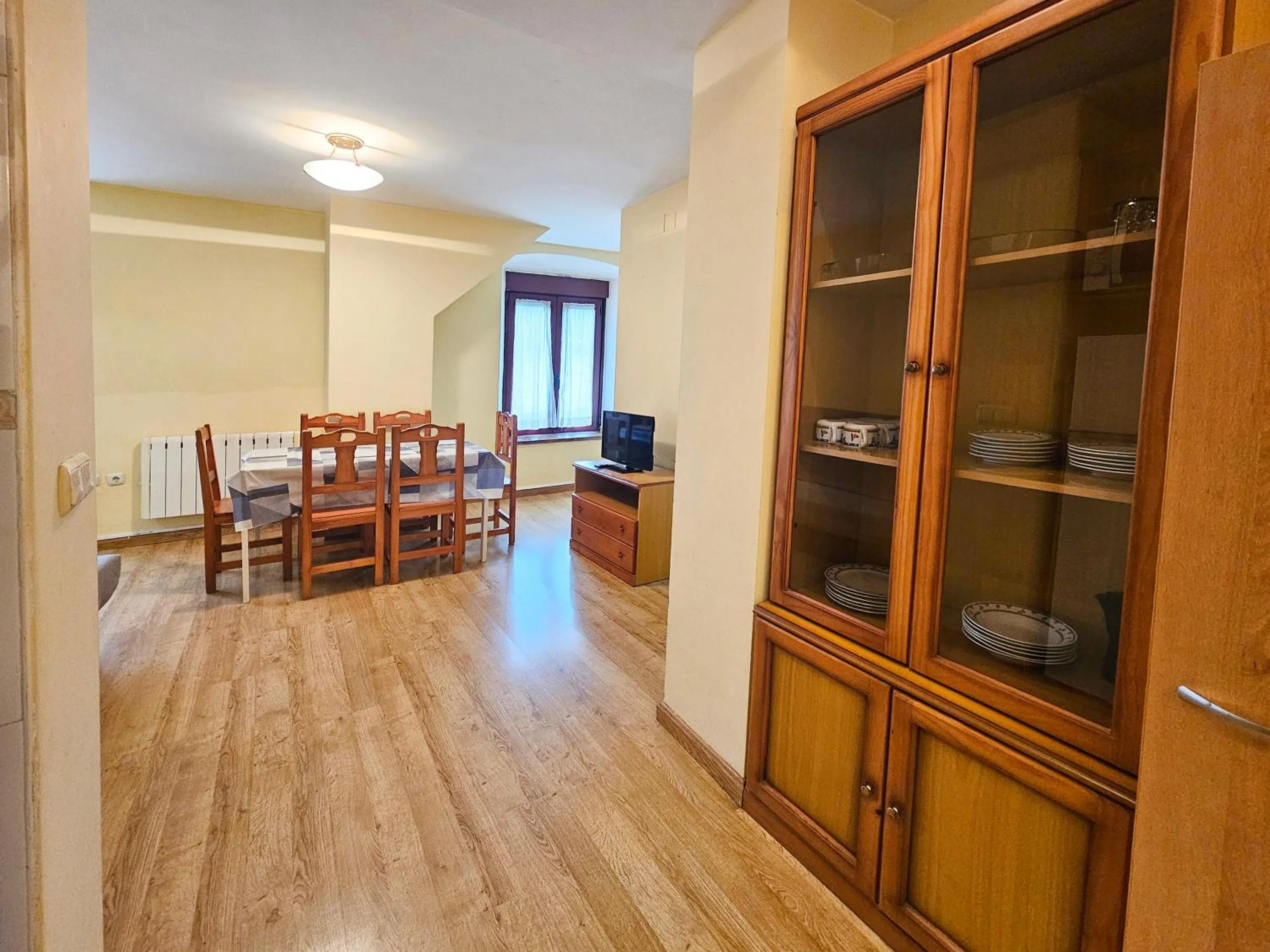 Living room in Apartamentos Canfranc 3000