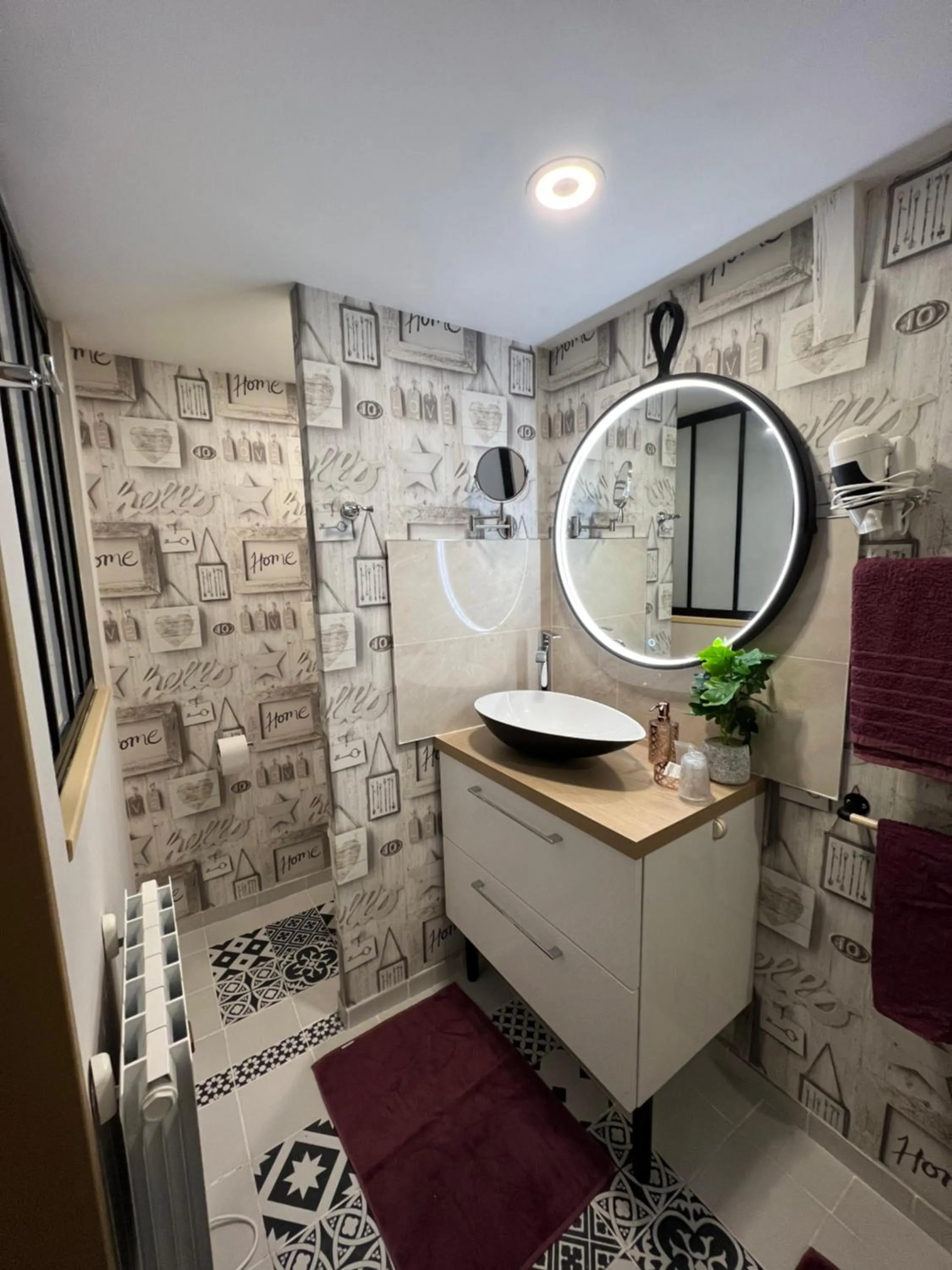 Bathroom in Chambre D'hôte Villa Maurice