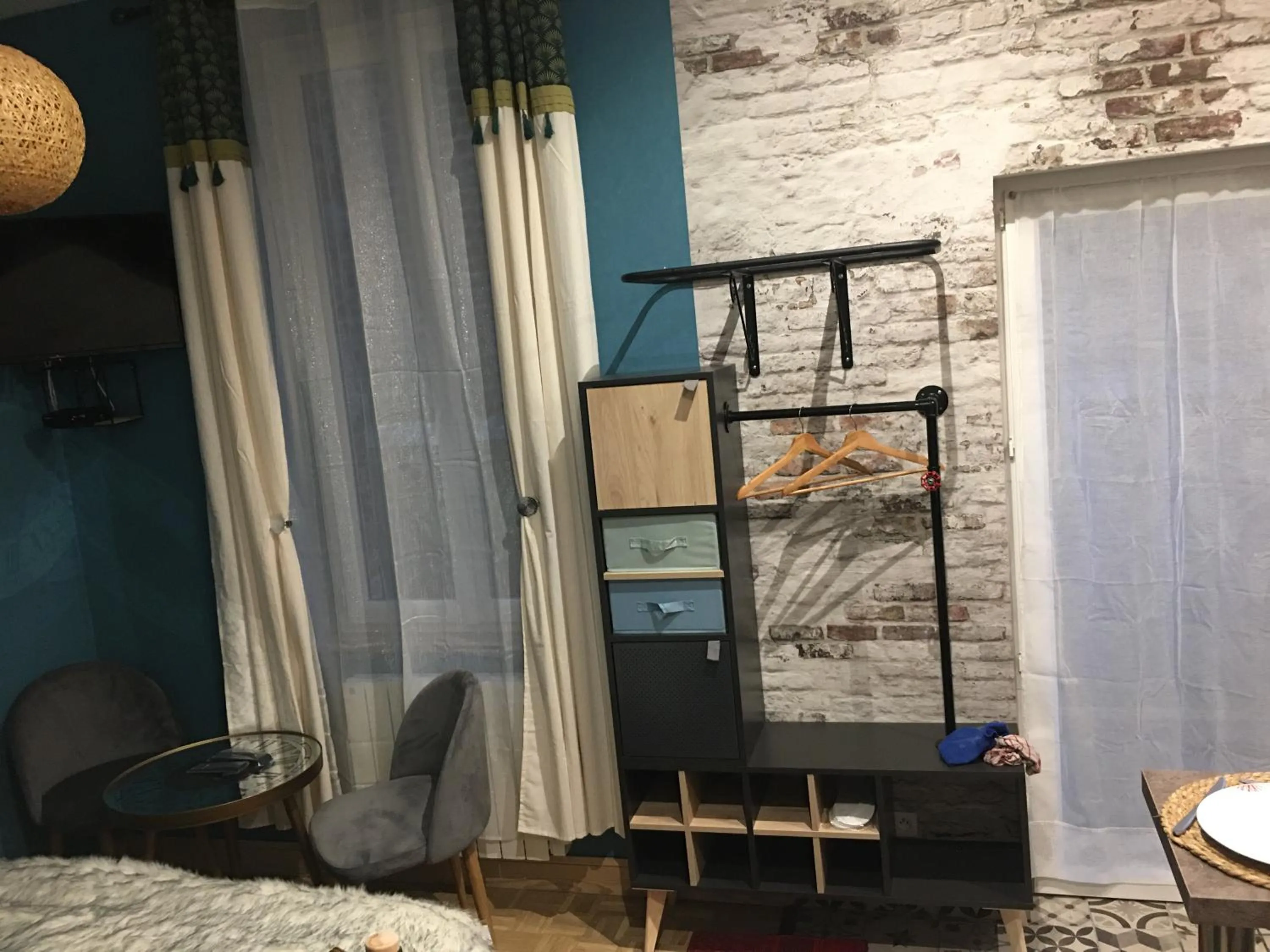 Seating area, Bed in Chambre D'hôte Villa Maurice