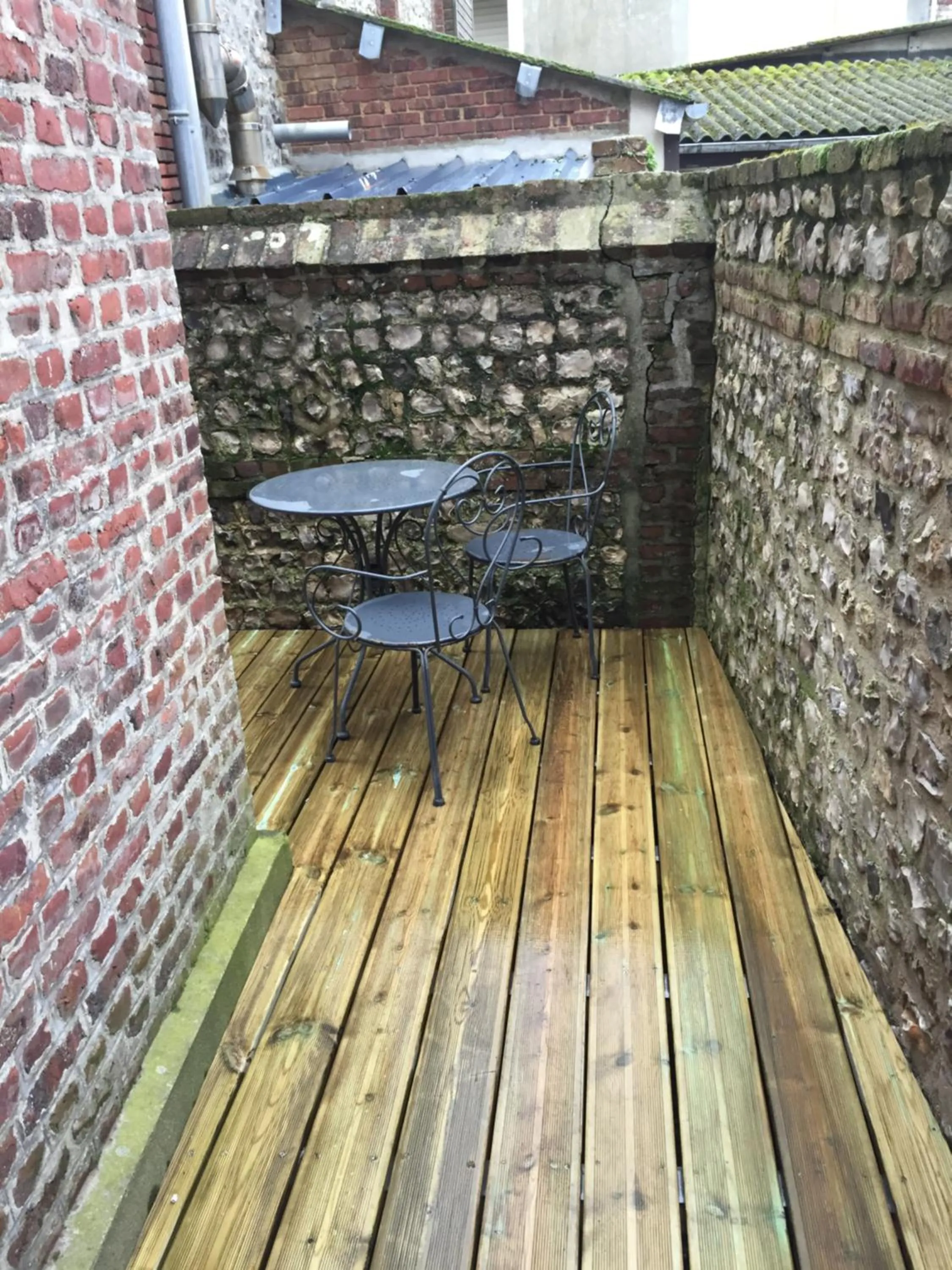 Patio in Chambre D'hôte Villa Maurice