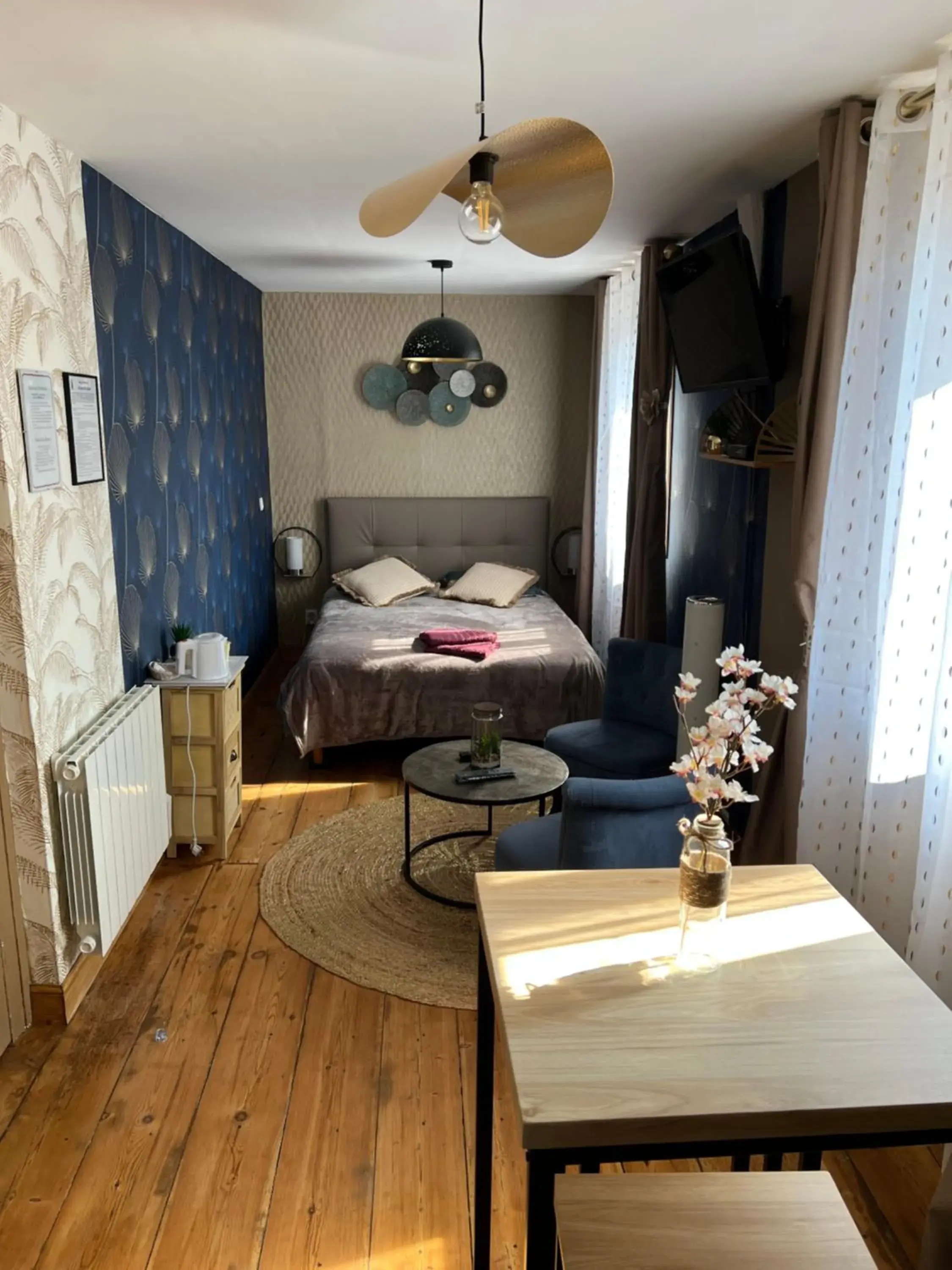 Double Room with Private External Bathroom in Chambre D'hôte Villa Maurice Double Room with Private External Bathroom in Chambre D'hôte Villa Maurice