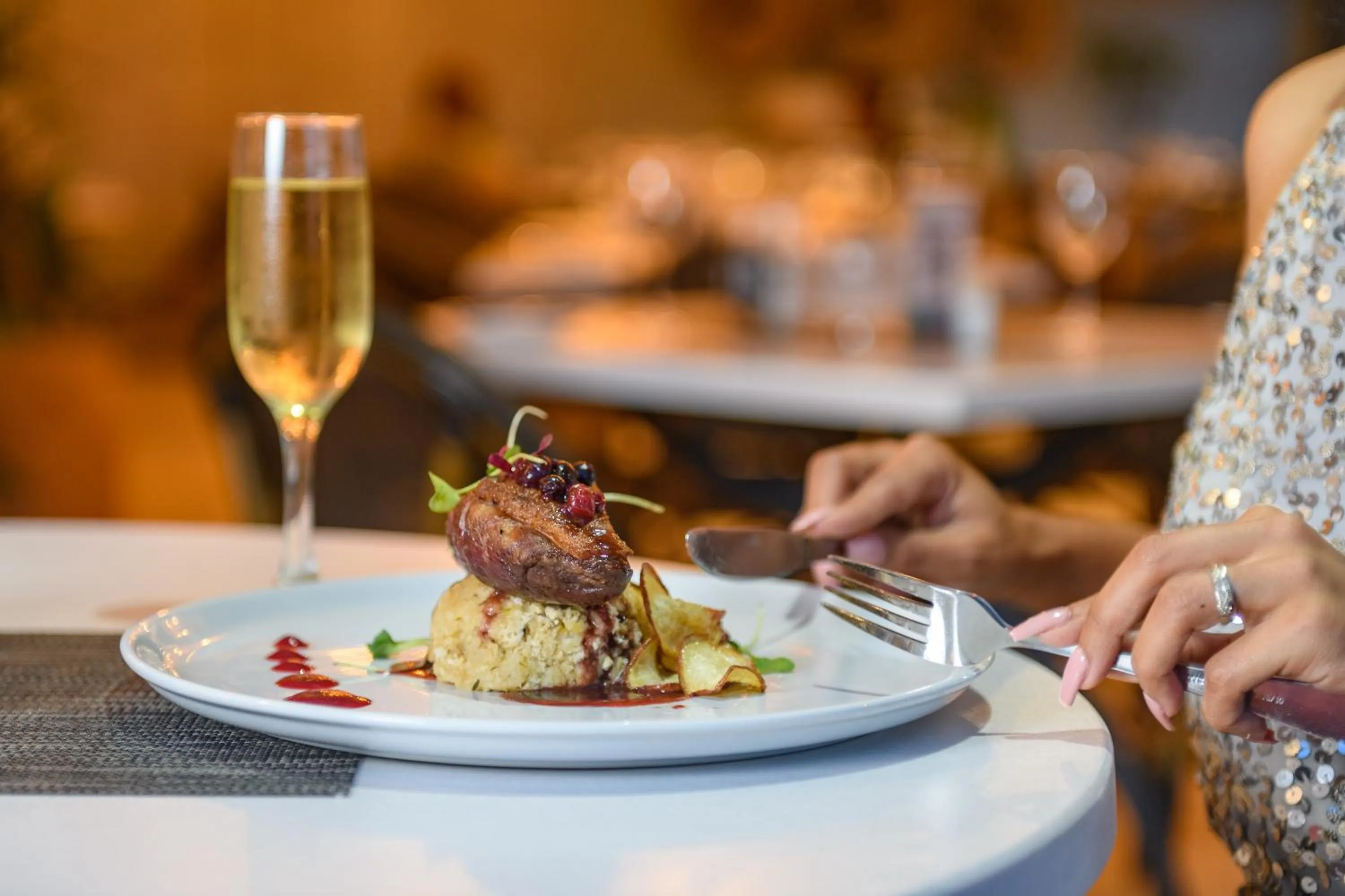 Food close-up in San Lameer Resort Hotel & Spa