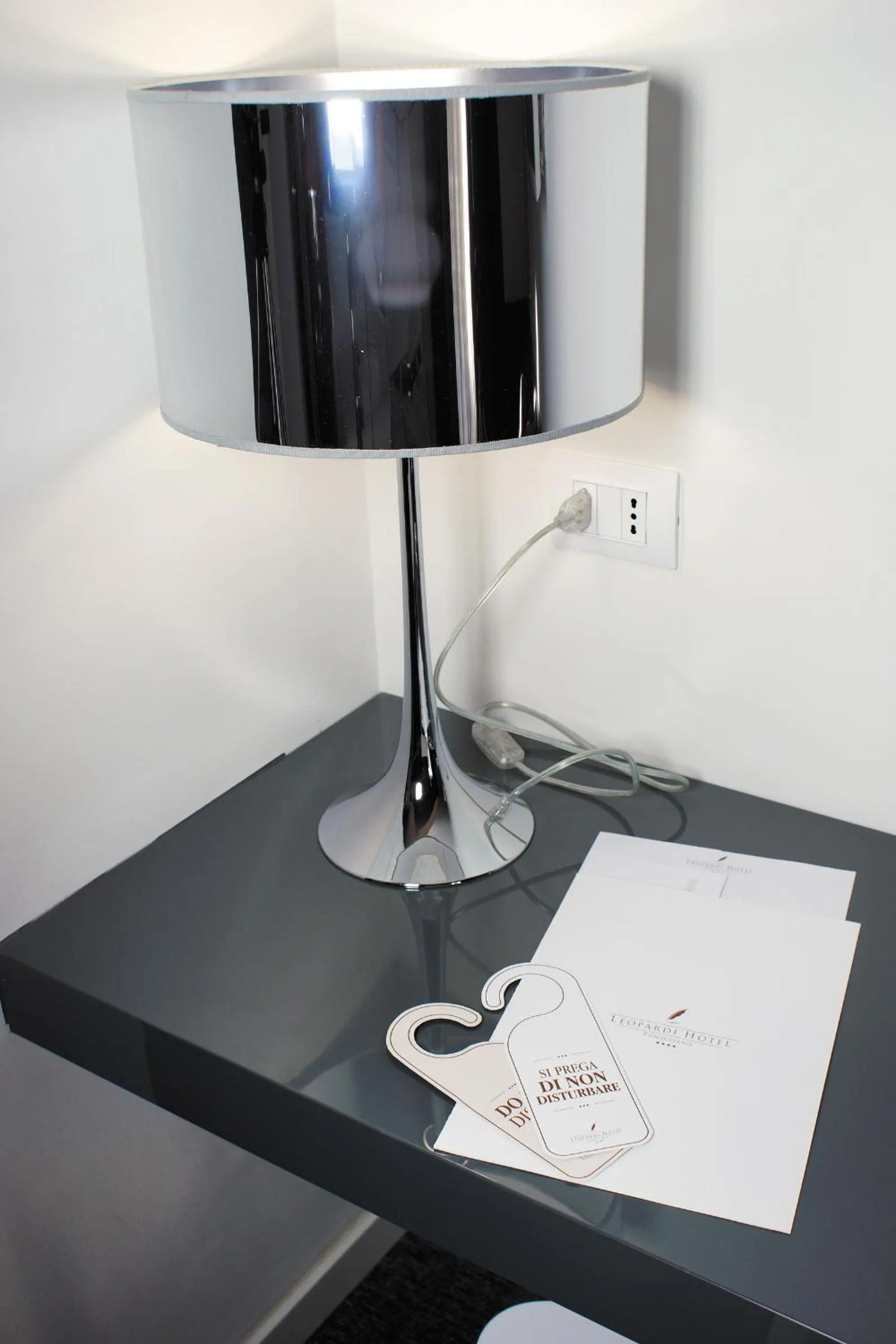 Decorative detail in Hotel Leopardi