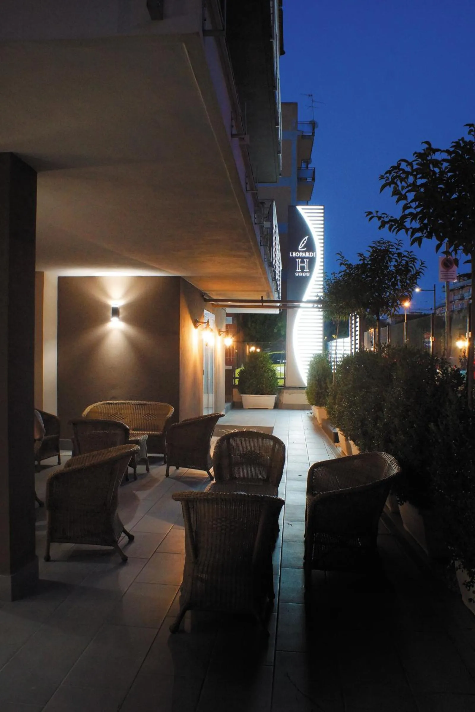 Area and facilities in Hotel Leopardi