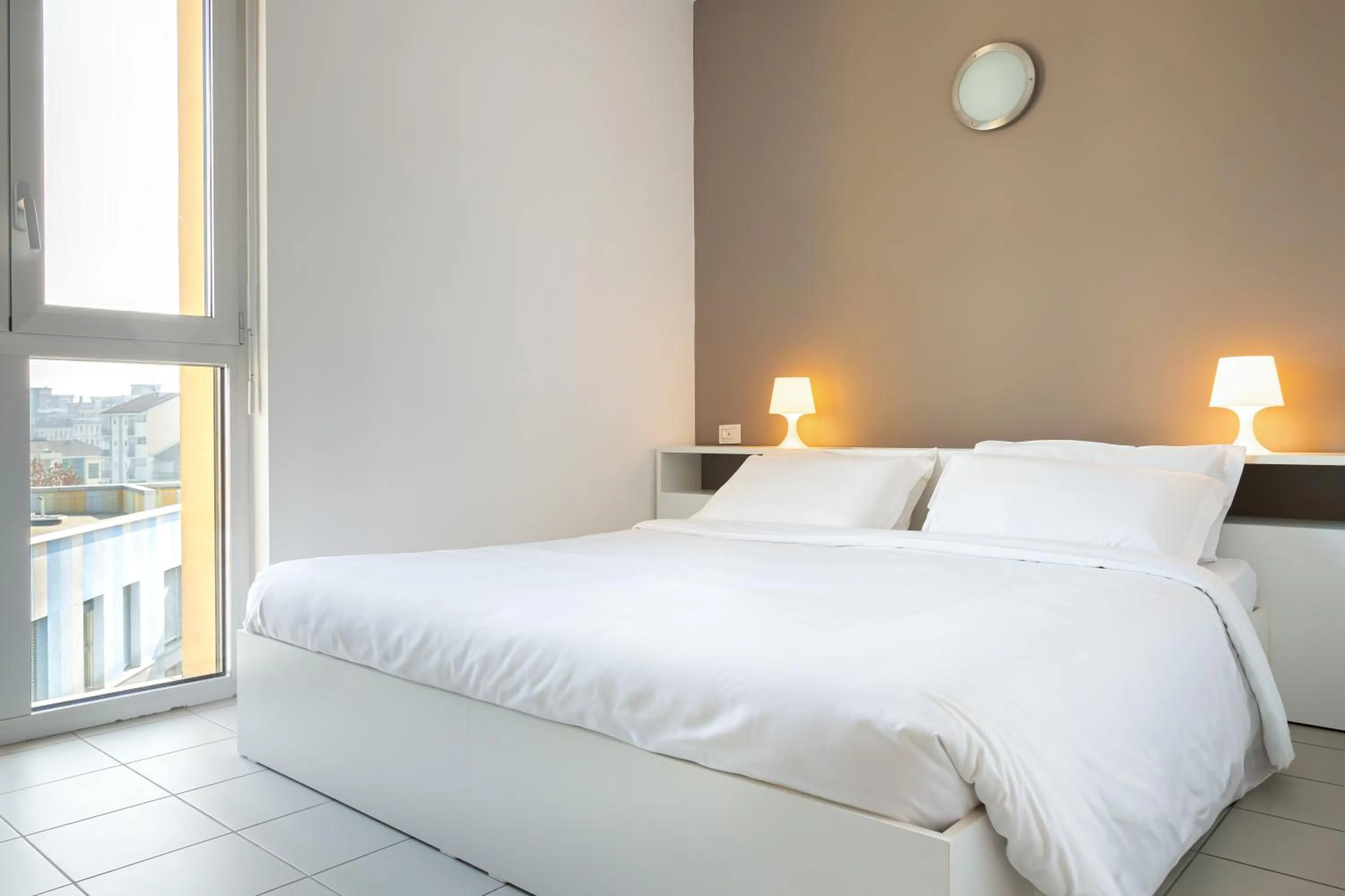 Bedroom, Bed in Hotel Campus Sanpaolo