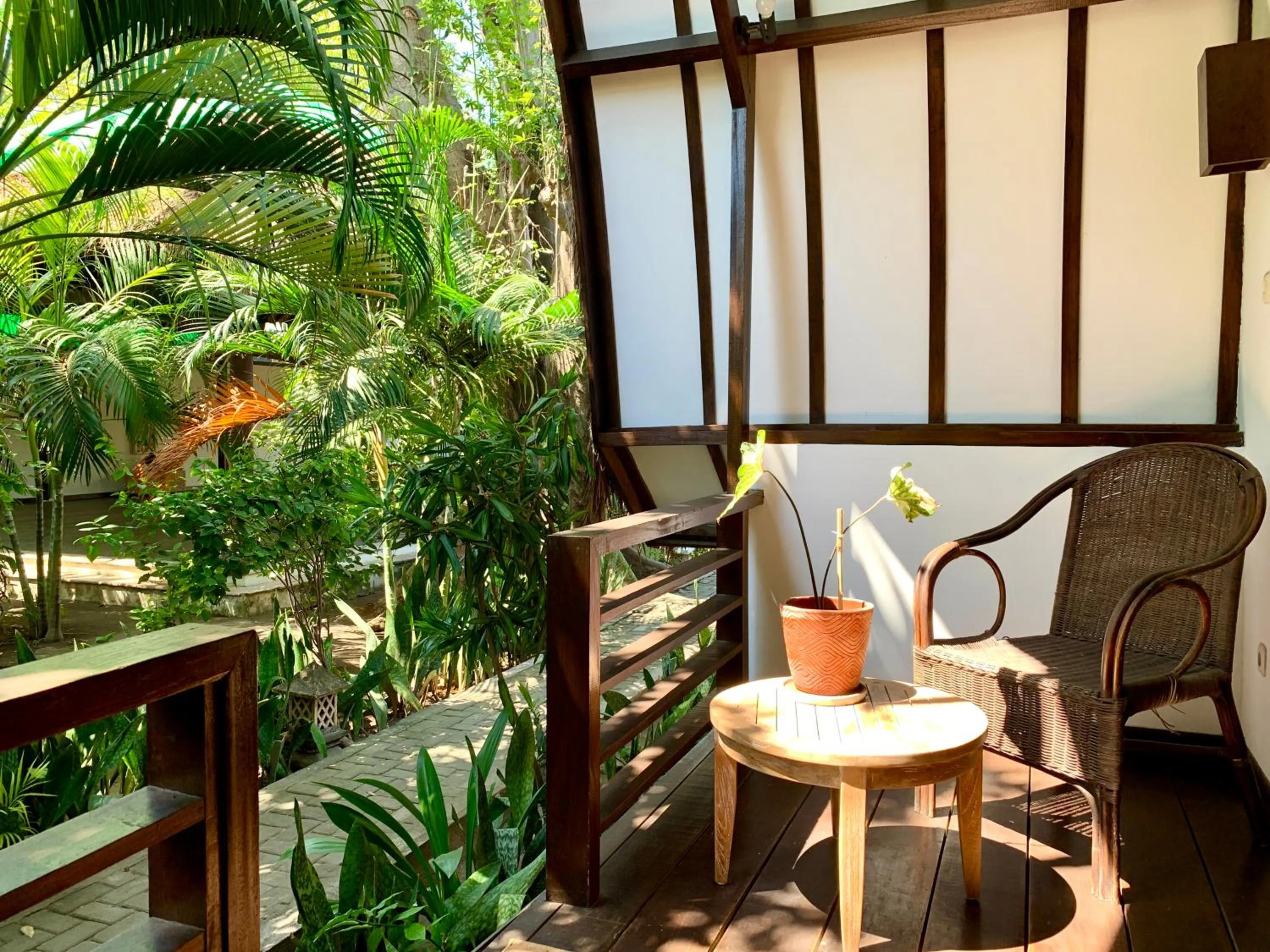 Balcony/Terrace in The Yoga Garden
