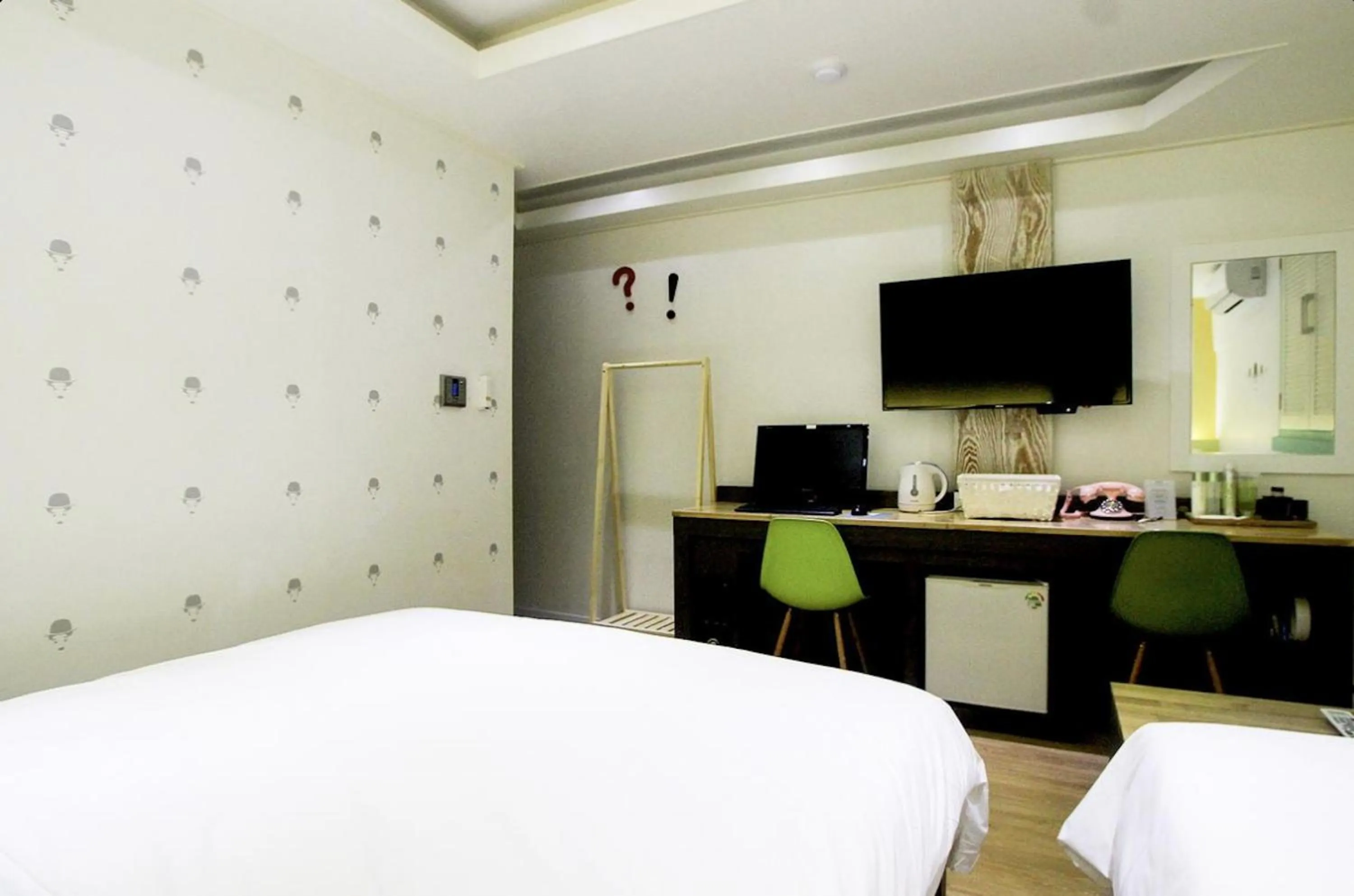 Bed in Jeonju Jawoori Hotel