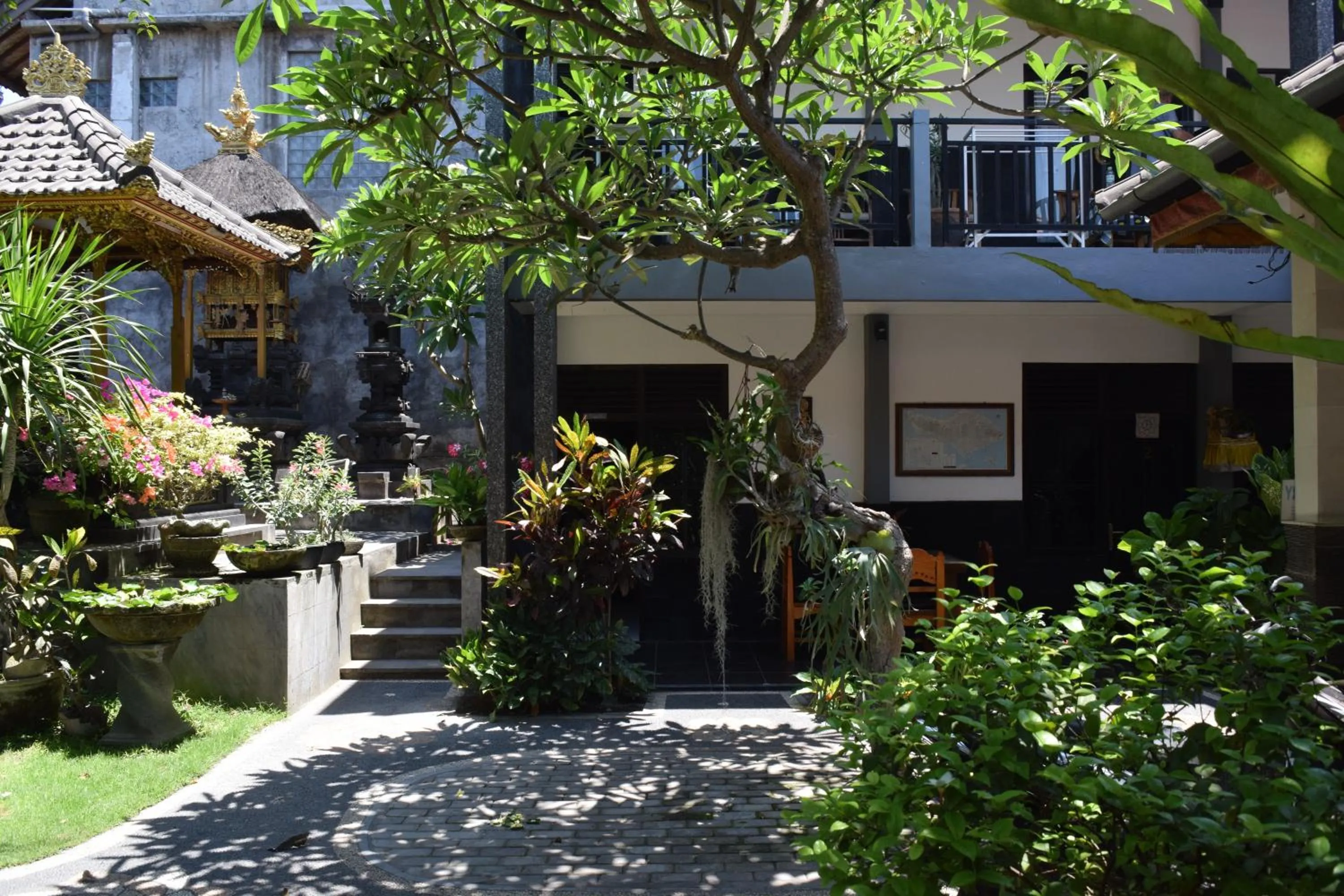 Facade/entrance in Tirta Yoga Inn